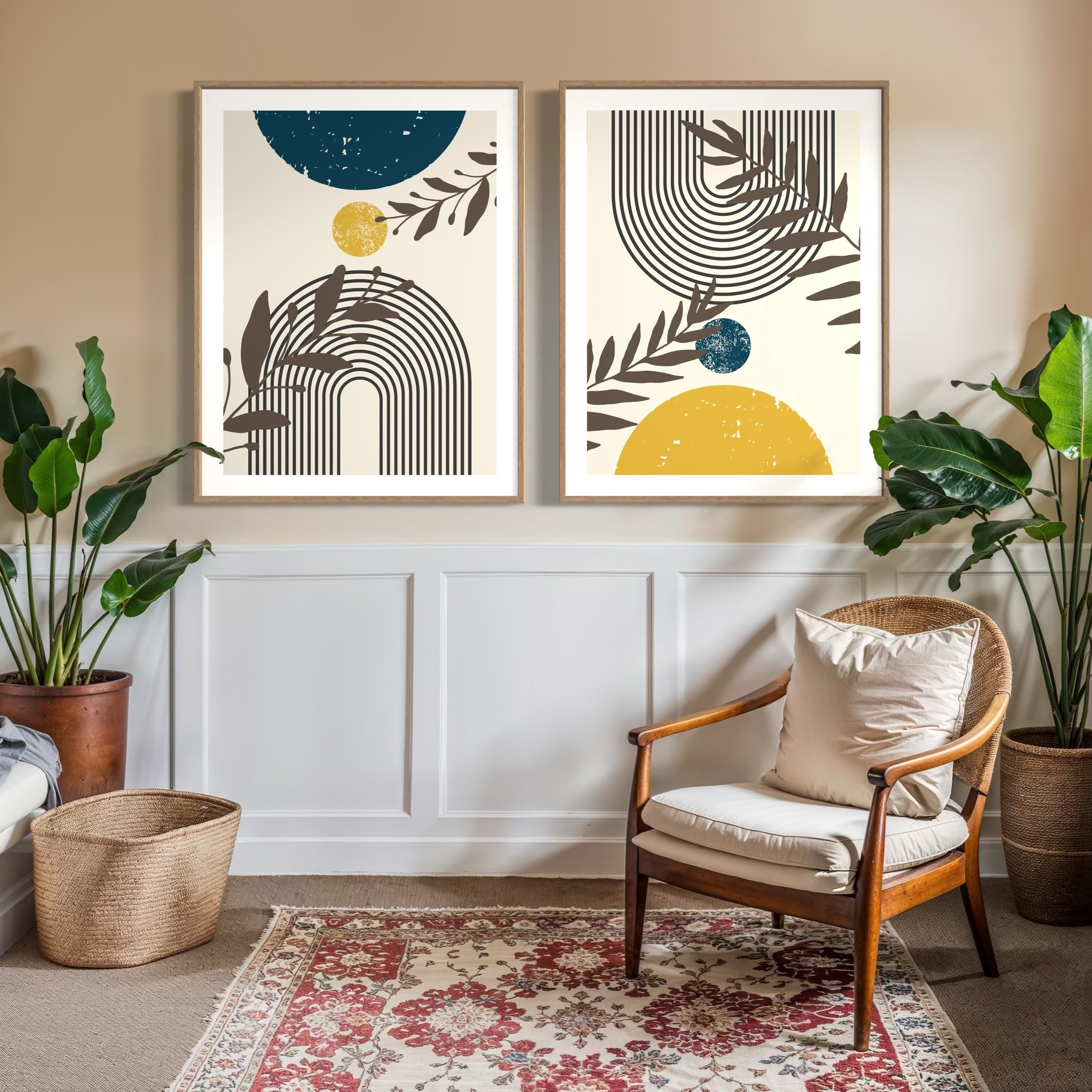 How to Use Wall Art for a Bohemian-Inspired Space