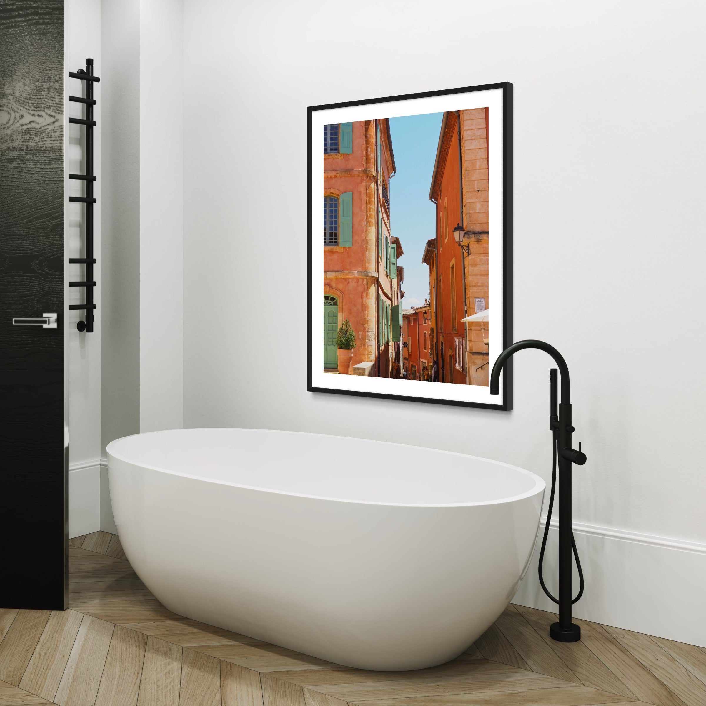 French Village Pathway - Moderno Wall Art