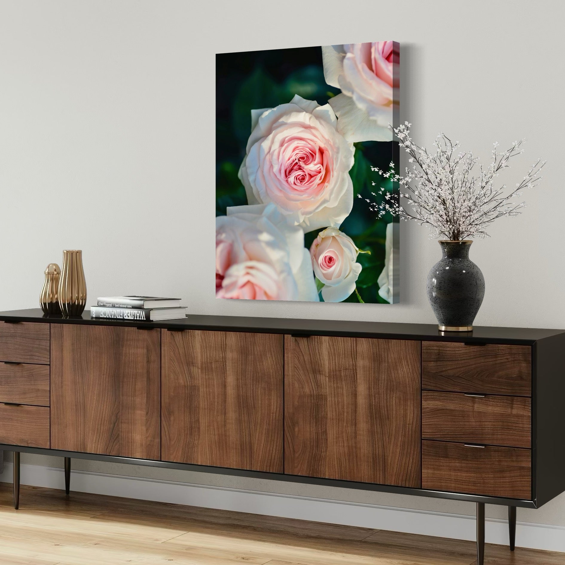 Gentle Bloom - Moderno Wall Art Wall Art