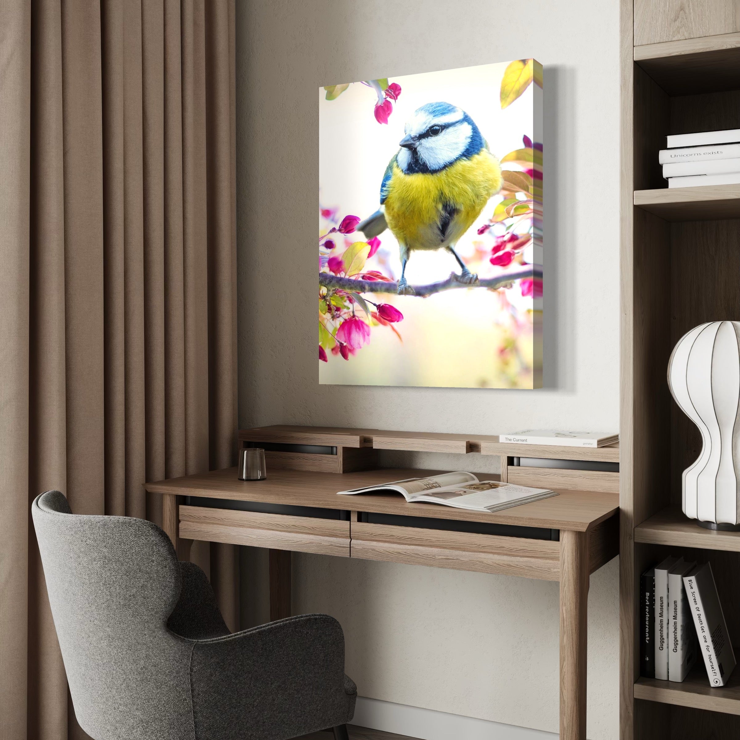 Springtime Serenity - Moderno Wall Art Wall Art