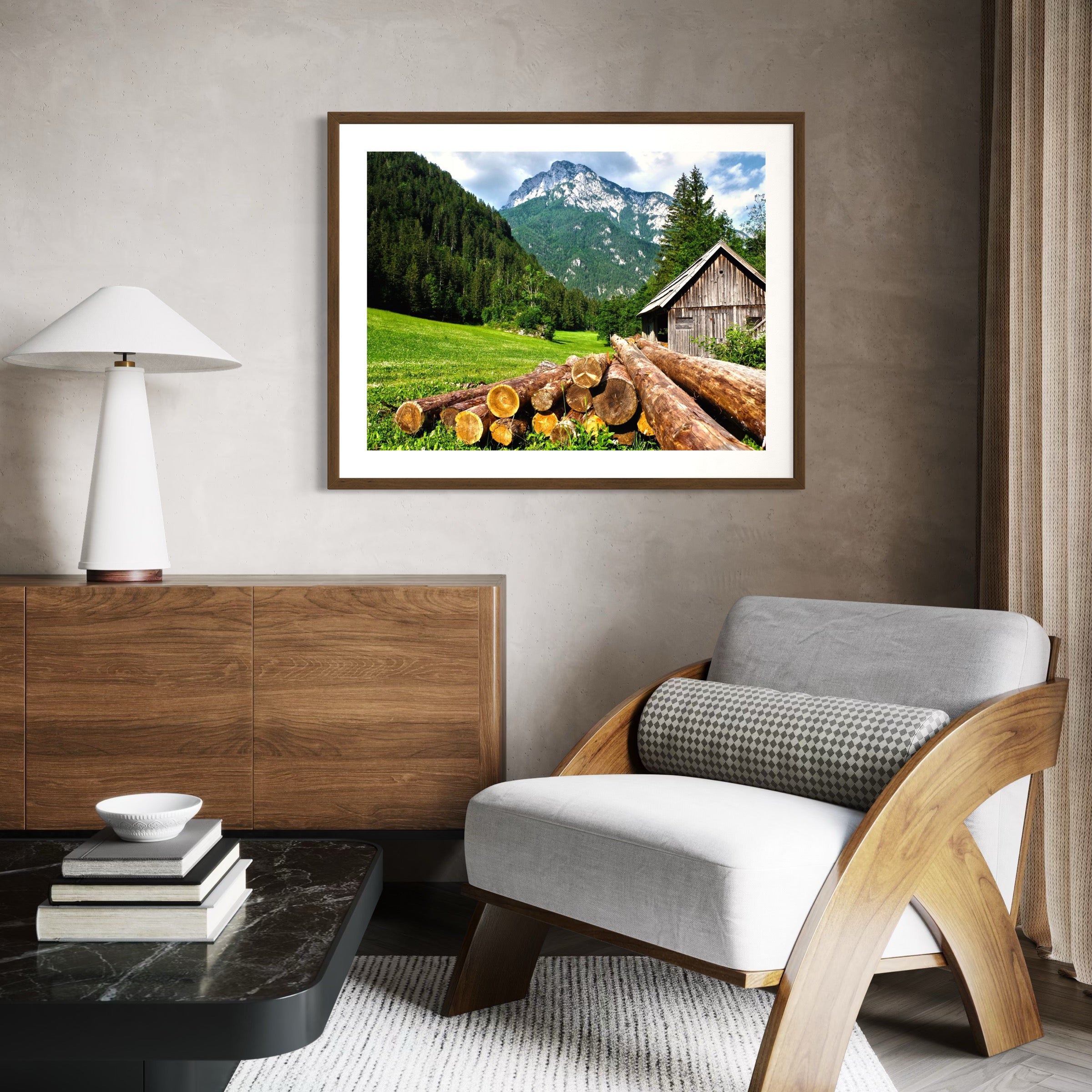Alpine Meadow Life - Moderno Wall Art Wall Art