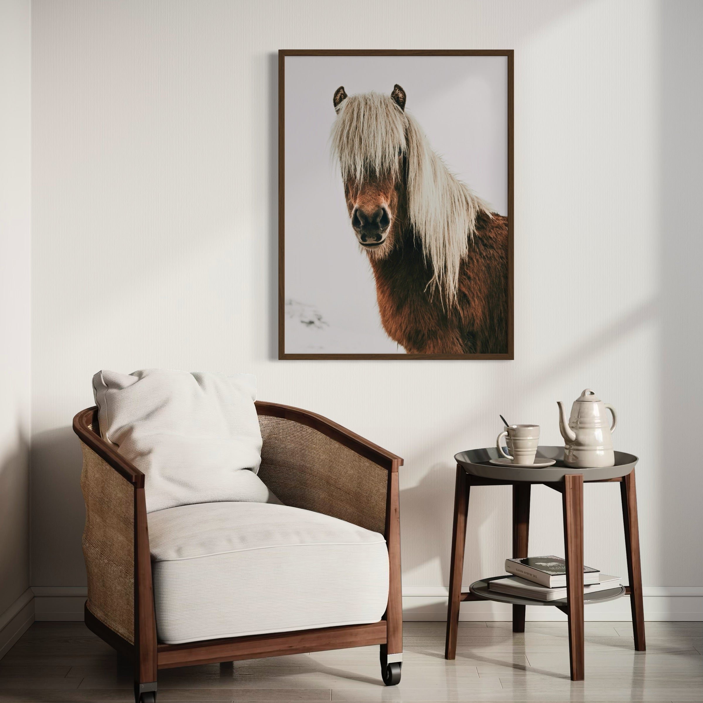 Icelandic Horse - Moderno Wall Art Wall Art