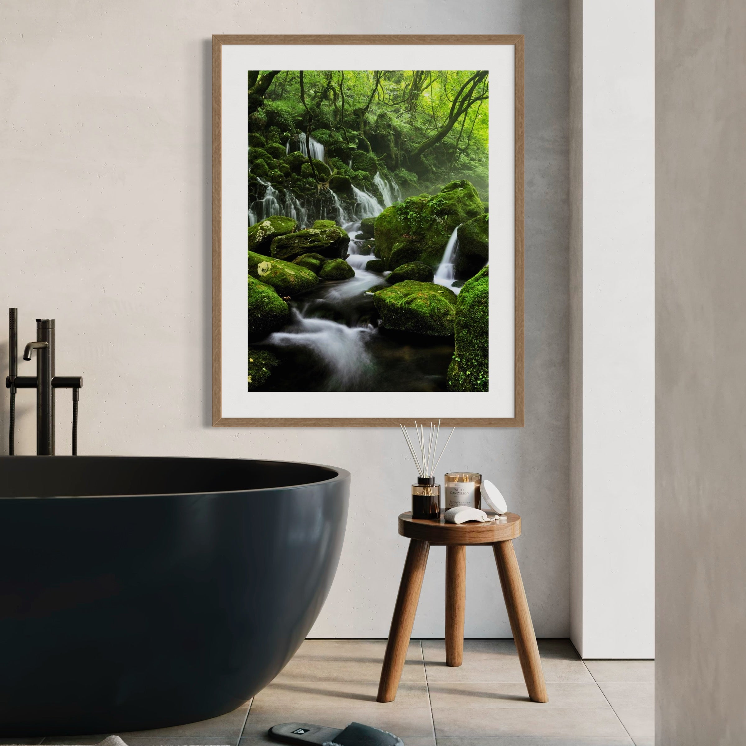 Jungle Cascade - Moderno Wall Art Wall Art