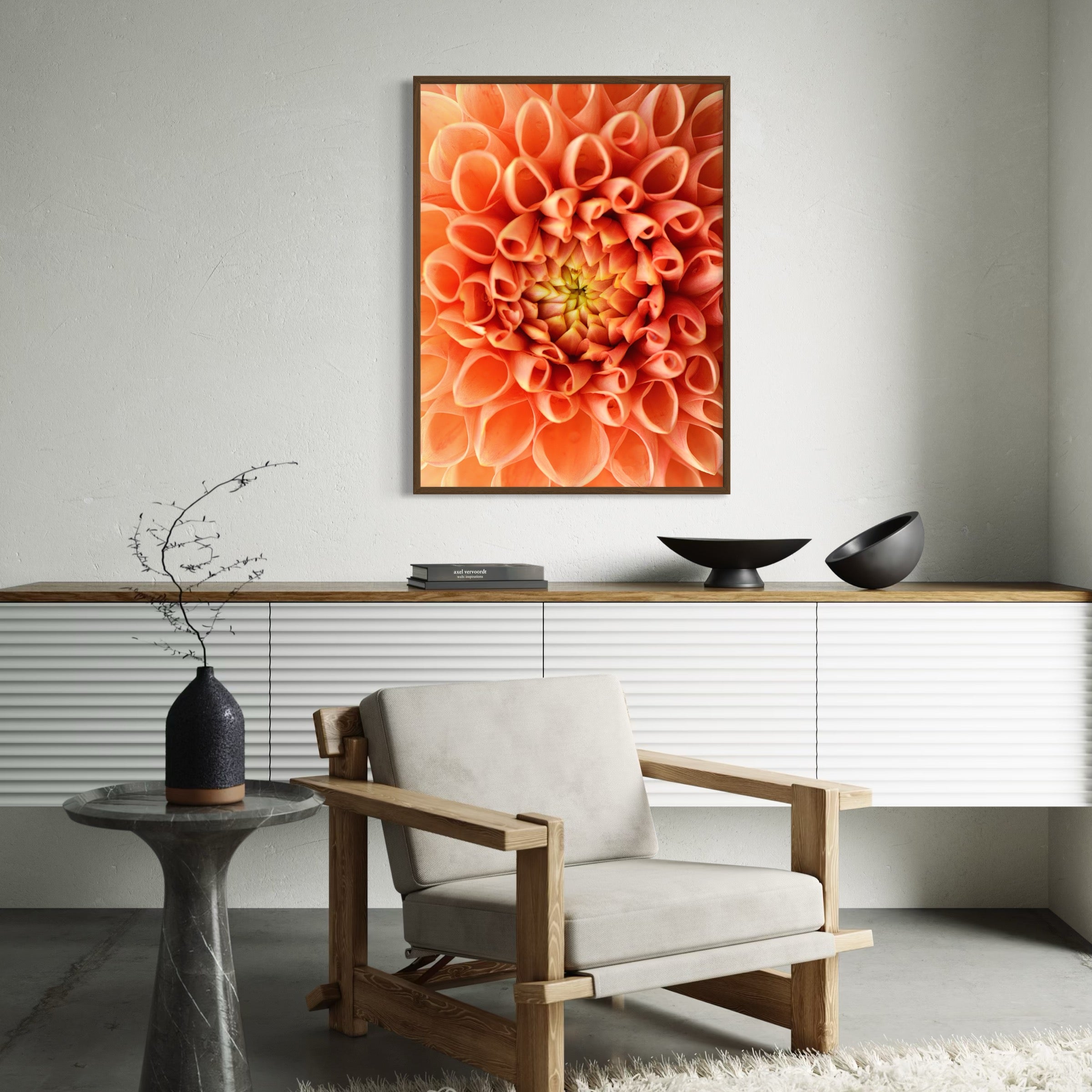 Dahlia Dreams - Moderno Wall Art Wall Art