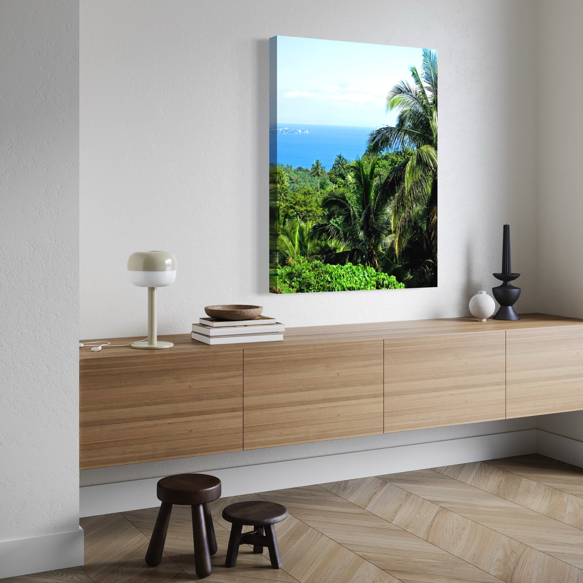 Island Tropics - Moderno Wall Art Wall Art