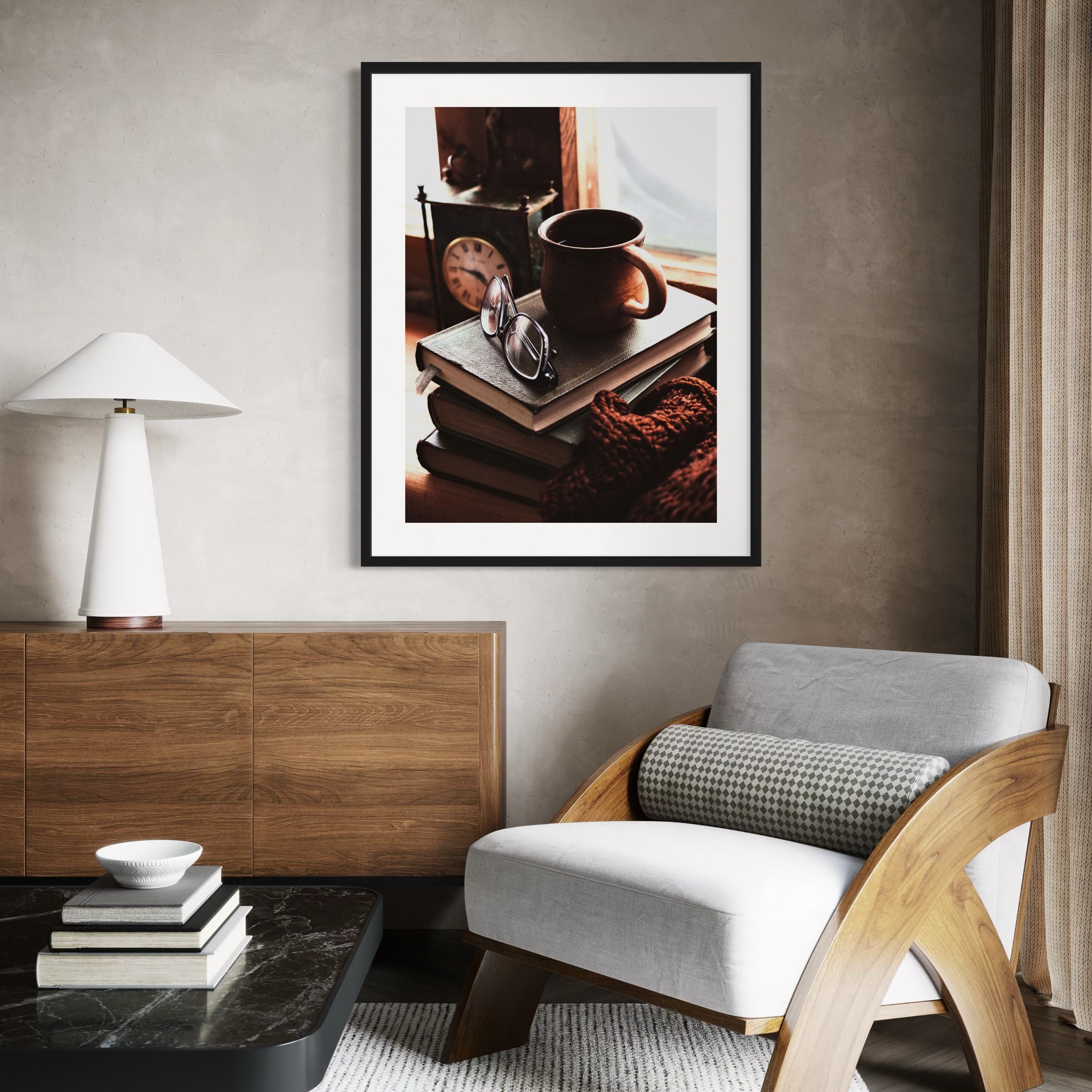 Cozy Autumn Day - Moderno Wall Art Wall Art