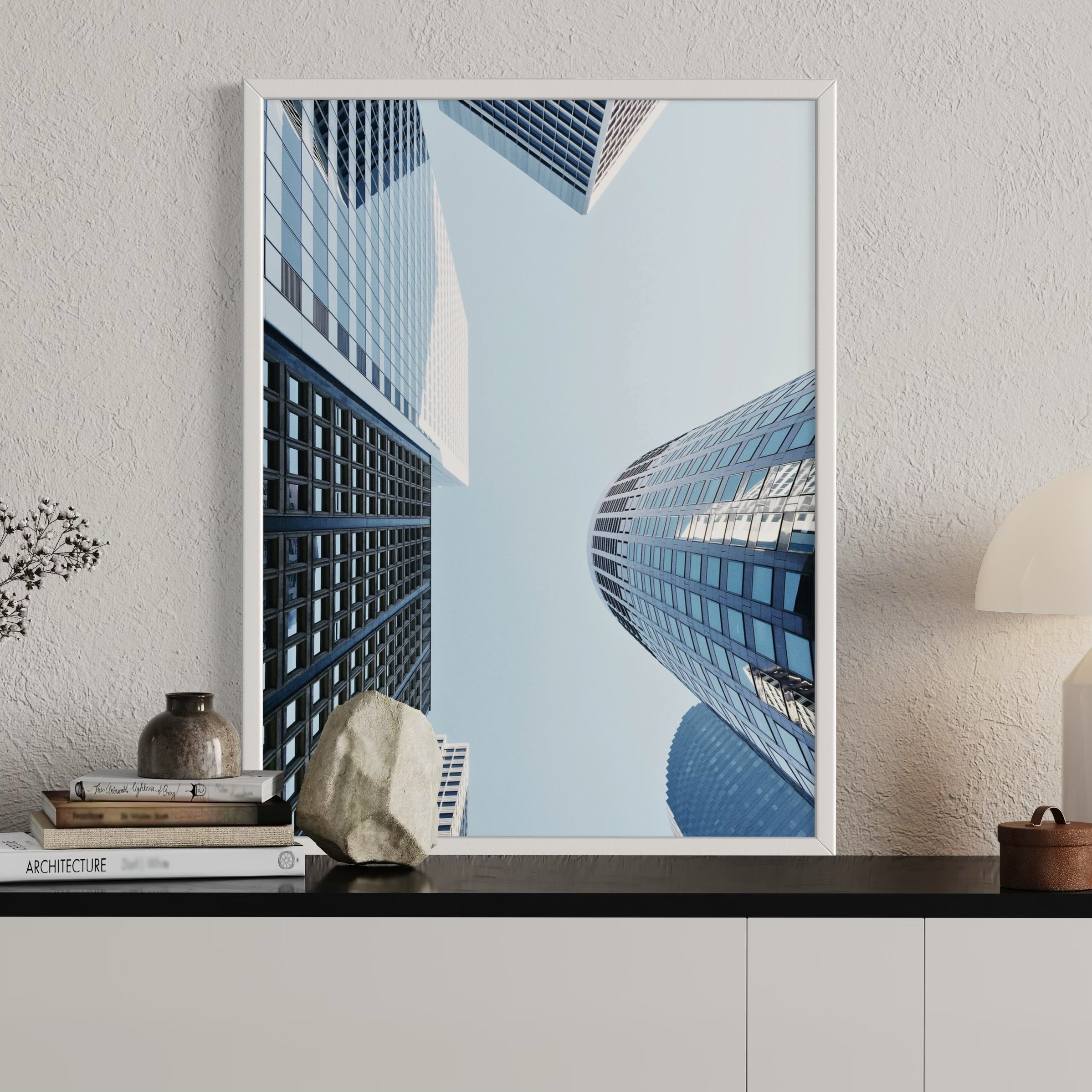 Sleek Ascent - Moderno Wall Art Wall Art