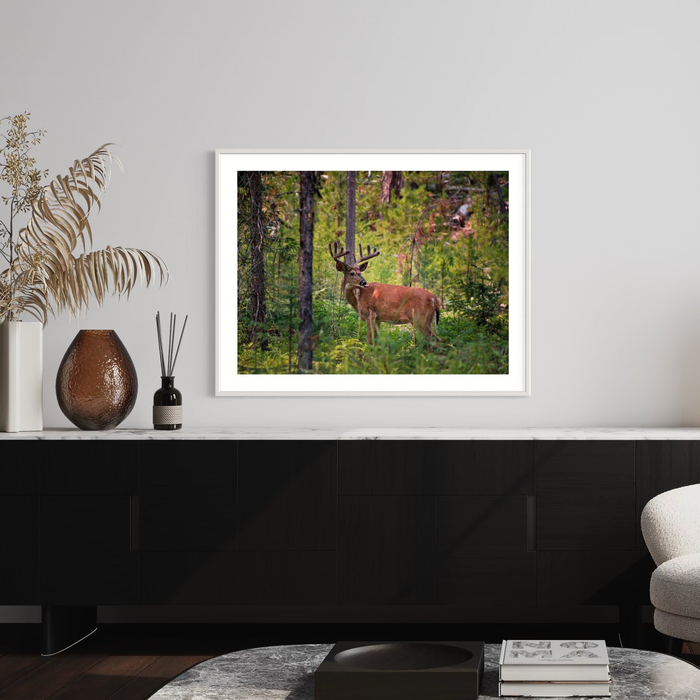 Woods Wanderer - Moderno Wall Art Wall Art