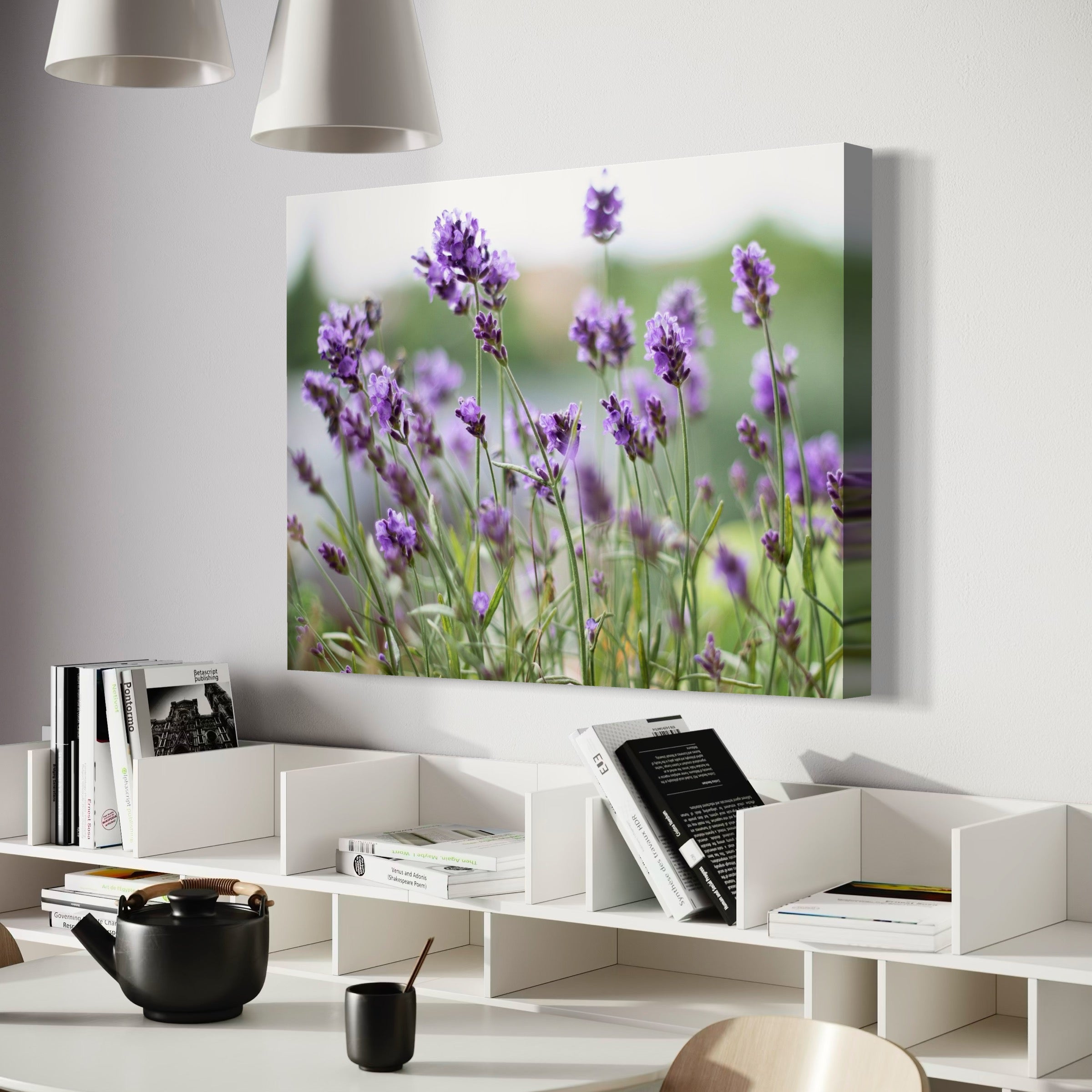 Lavender Haze - Moderno Wall Art Wall Art