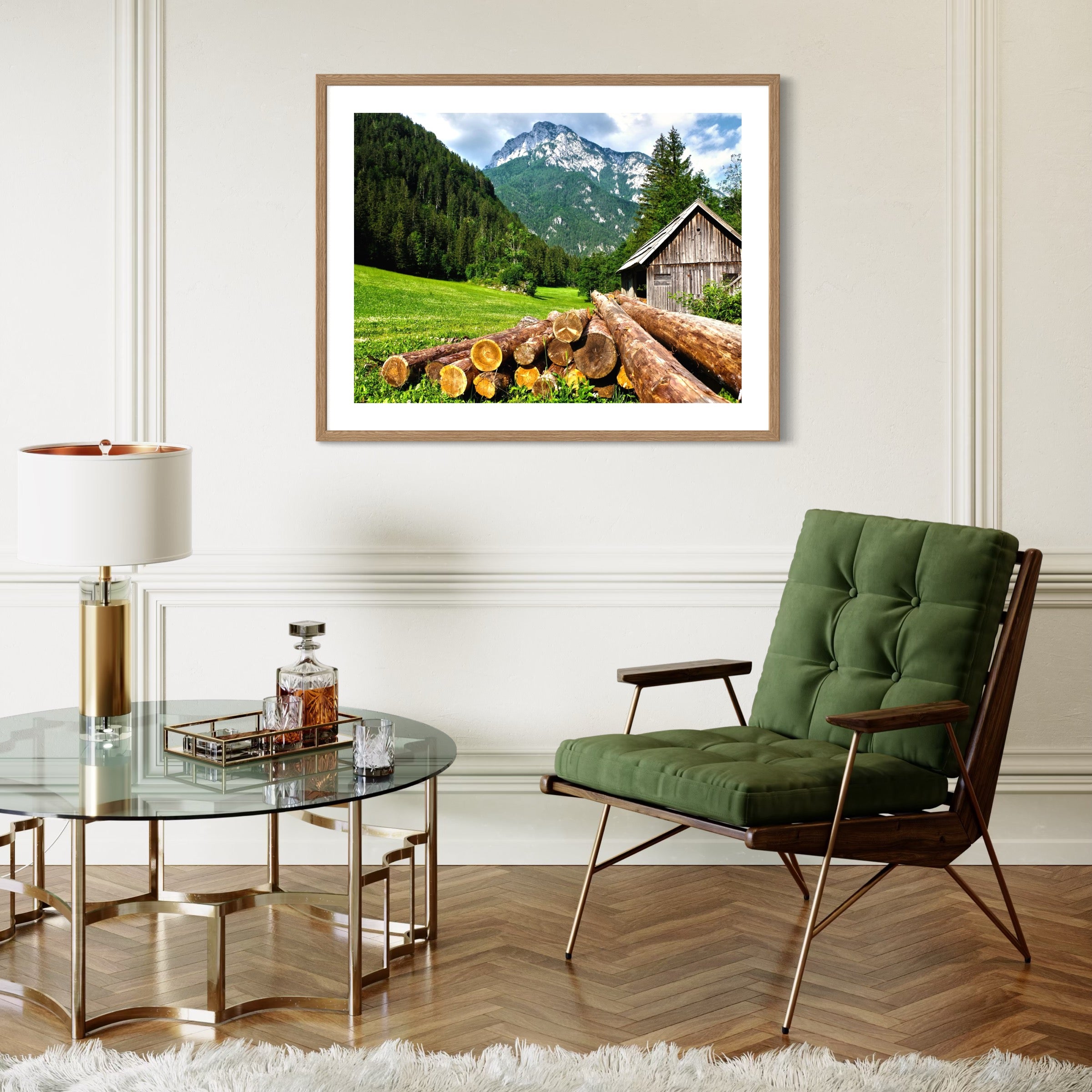 Alpine Meadow Life - Moderno Wall Art Wall Art