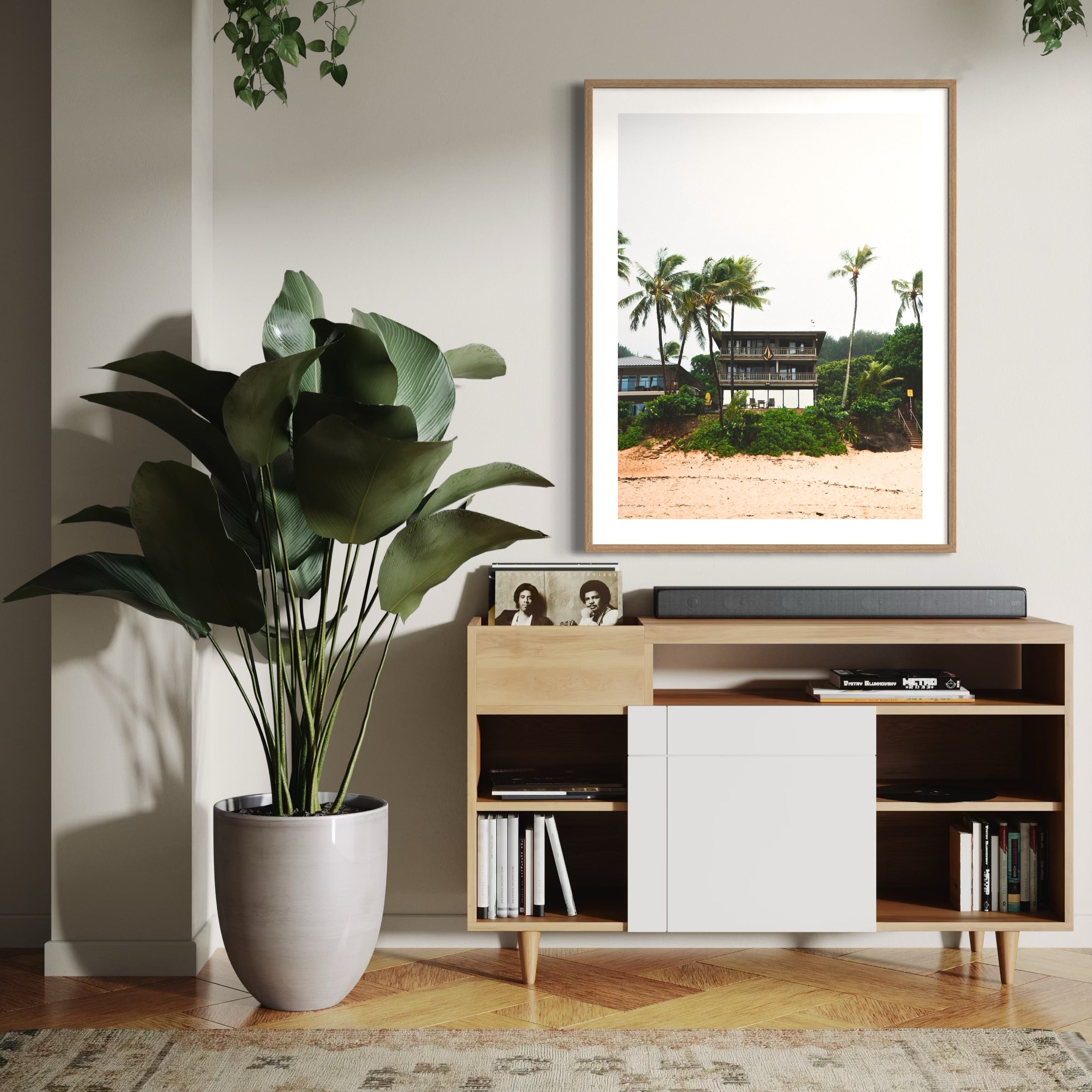 Tropical Haven - Moderno Wall Art Wall Art