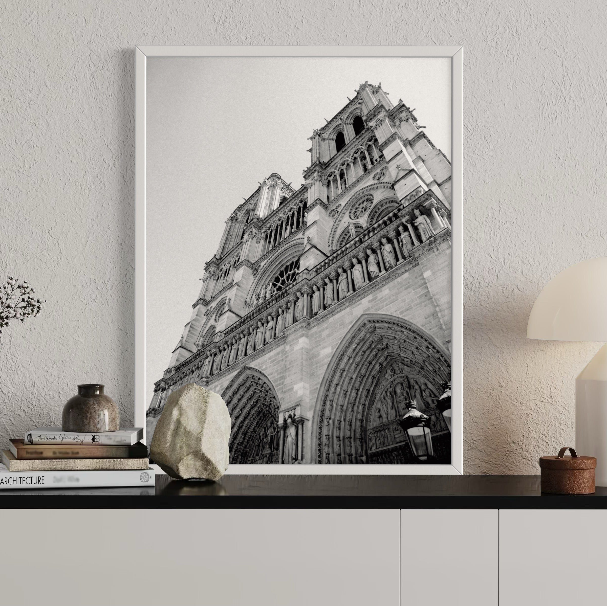 Notre Dame Rising - Moderno Wall Art Wall Art