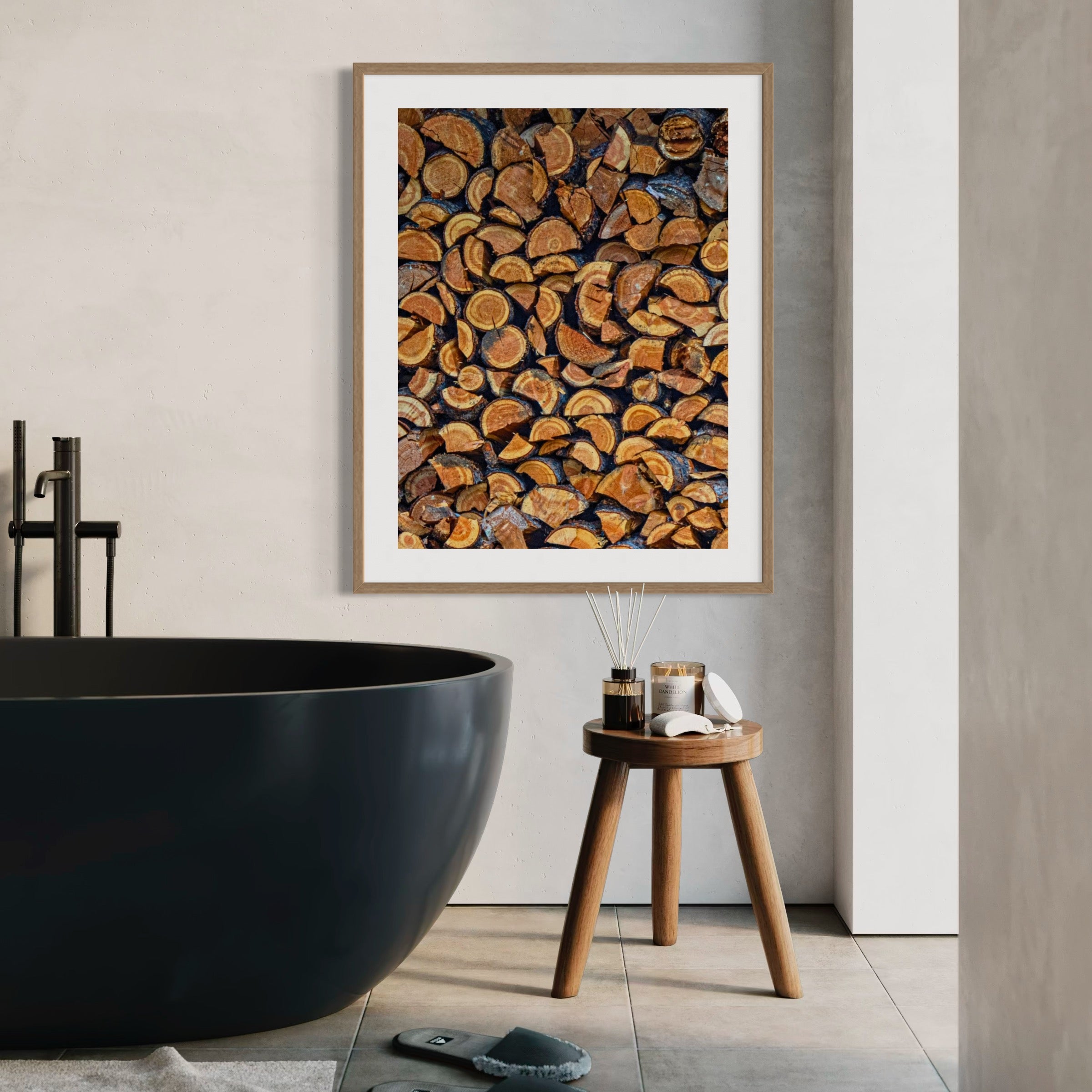 Stacked for the Season - Moderno Wall Art Wall Art