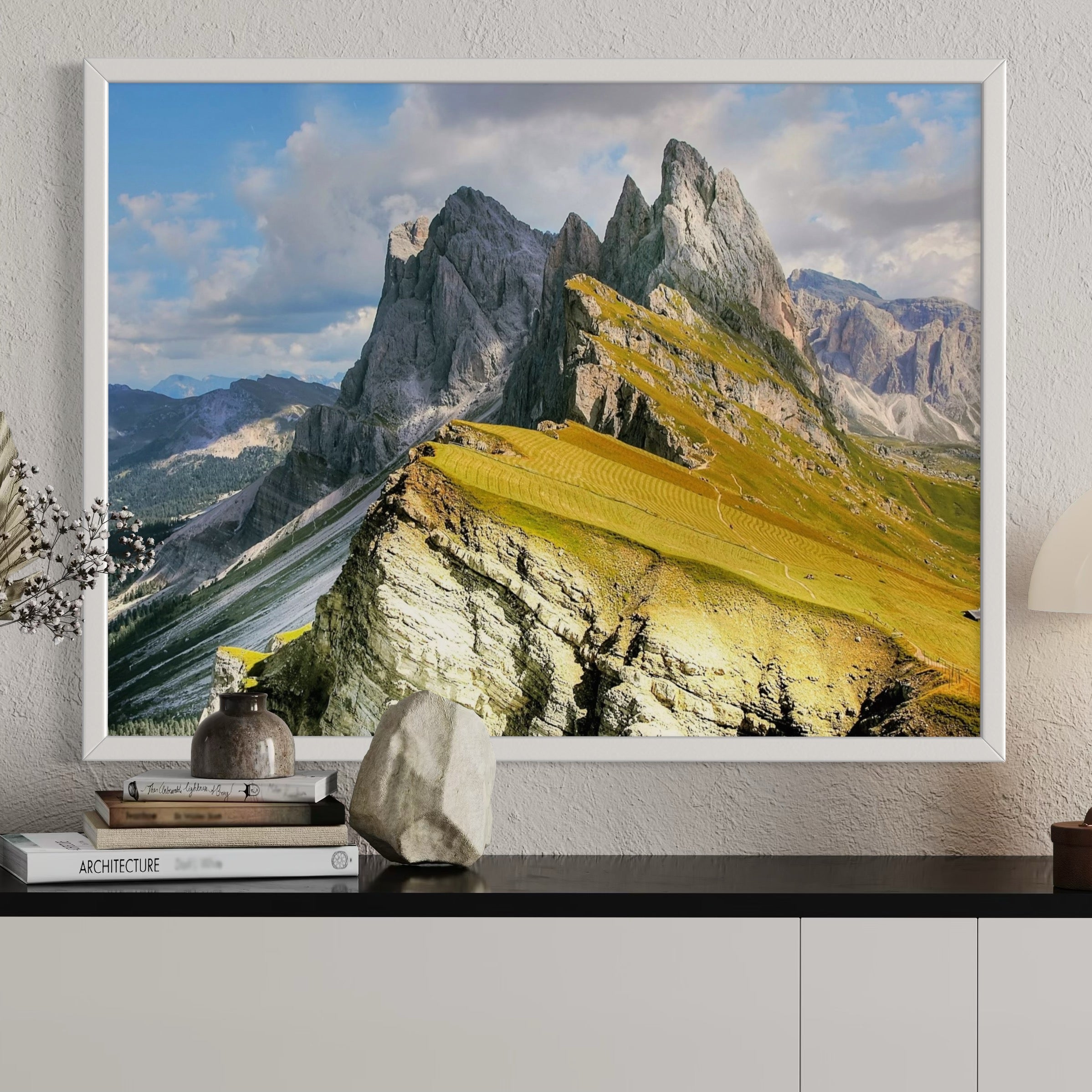 The Dolomites Unfolded - Moderno Wall Art Wall Art