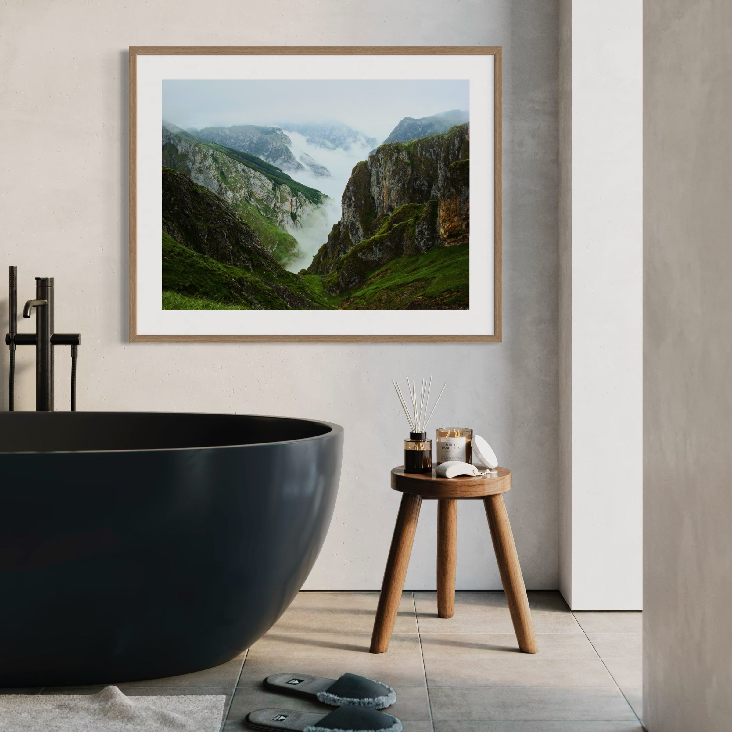 Misty Heights - Moderno Wall Art Wall Art