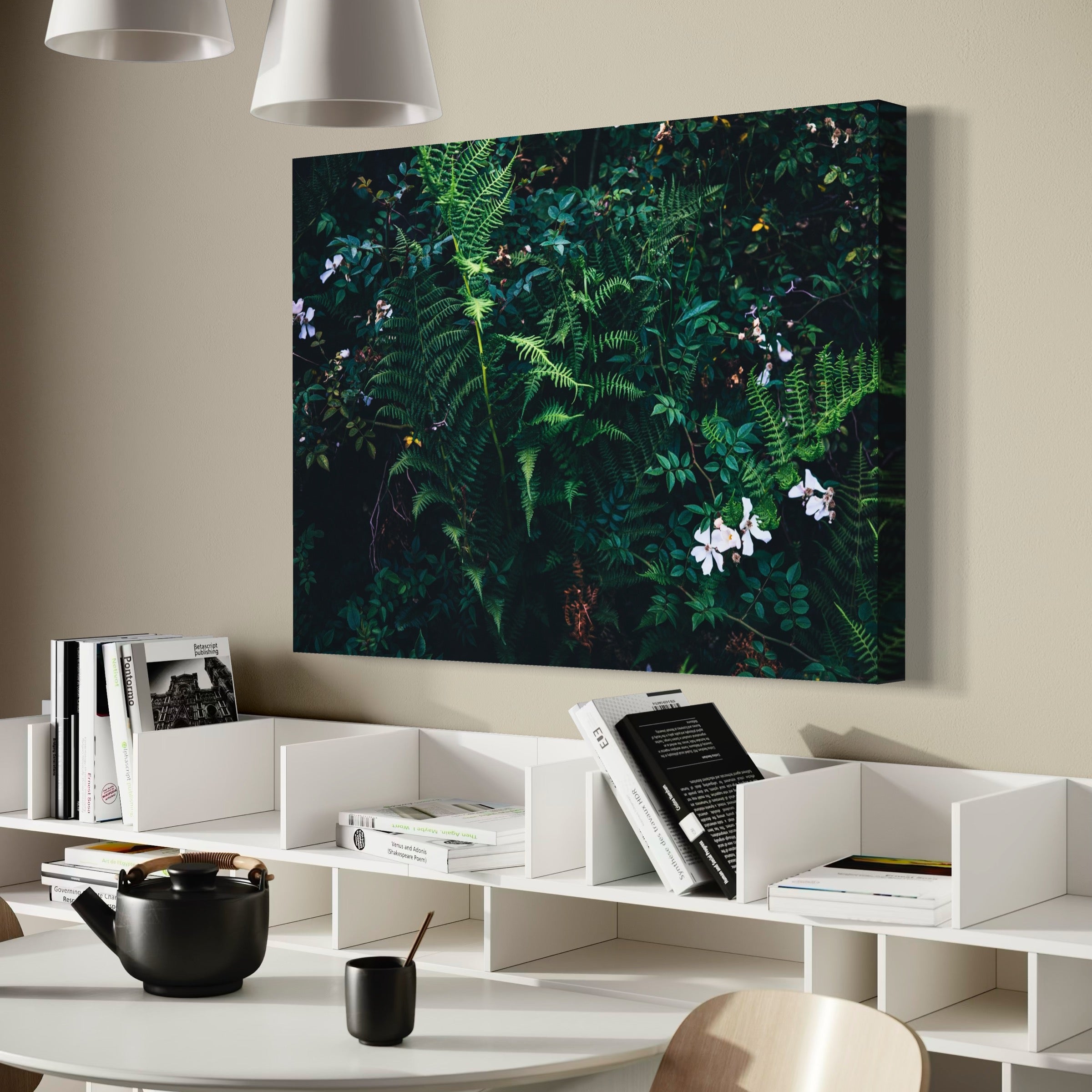 Nature’s Verdant Tapestry - Moderno Wall Art Wall Art