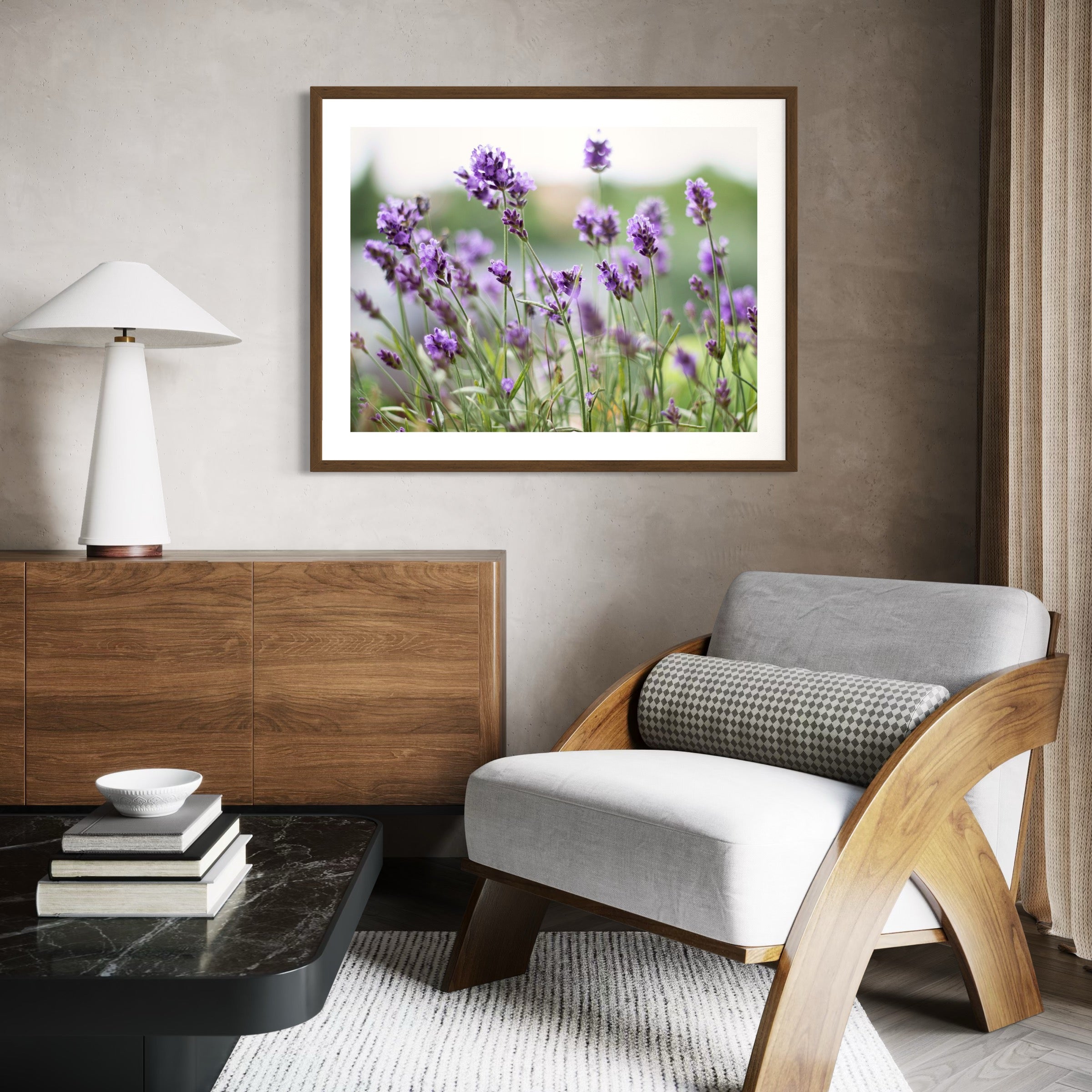 Lavender Haze - Moderno Wall Art Wall Art