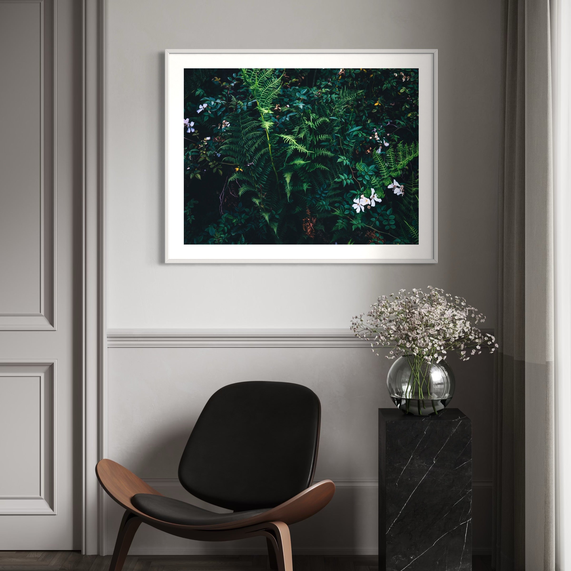 Nature’s Verdant Tapestry - Moderno Wall Art Wall Art