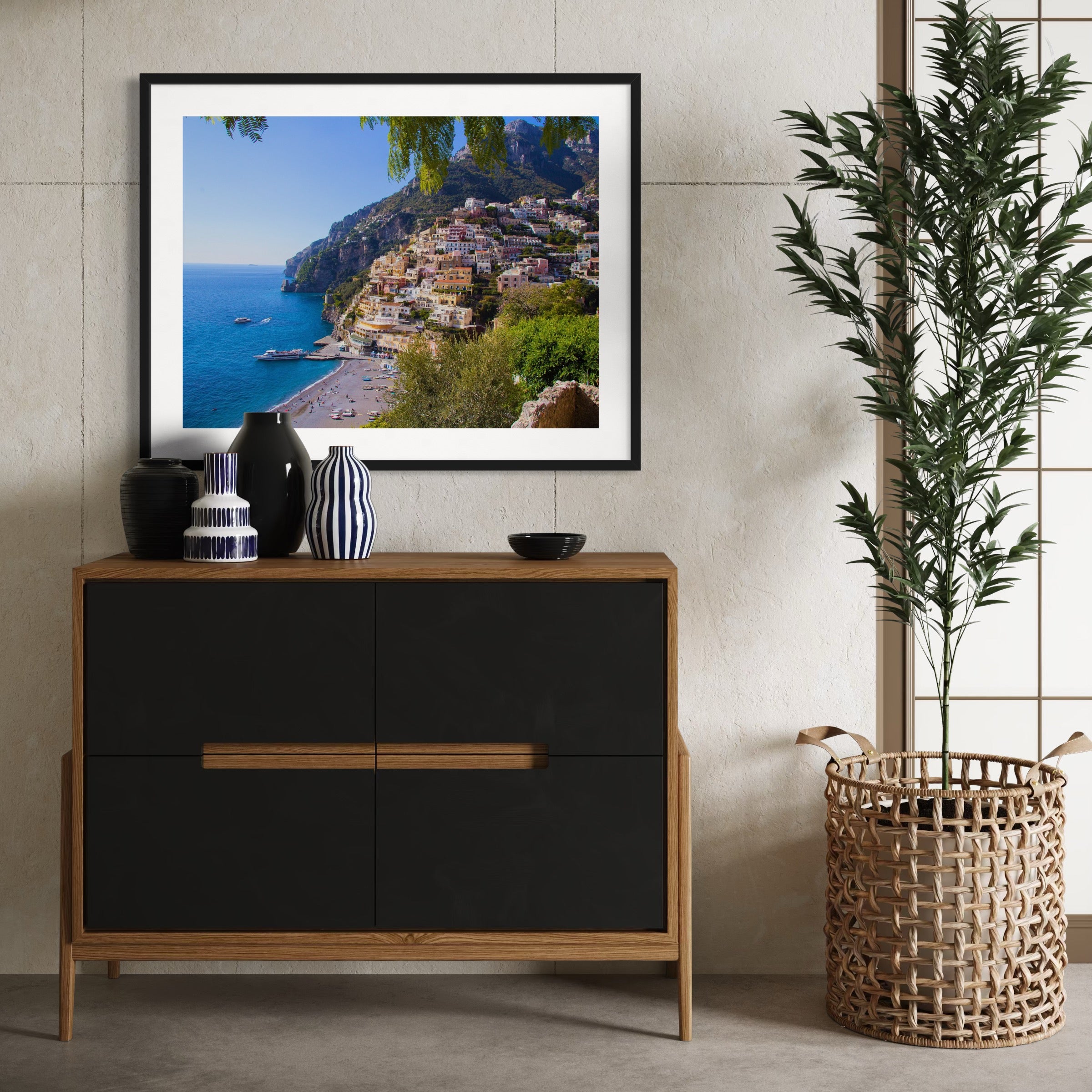 Amalfi Coast - Moderno Wall Art Wall Art