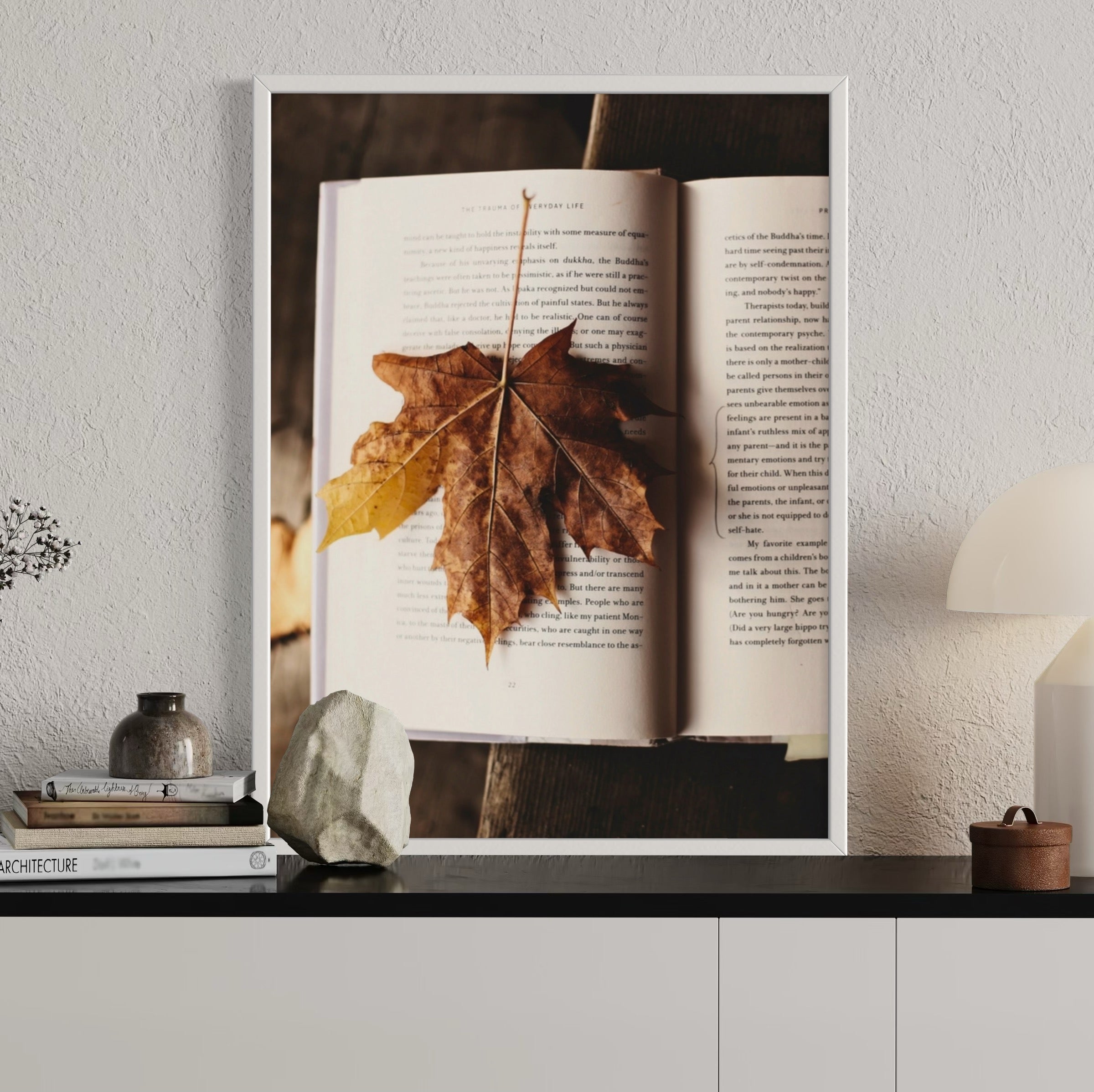 Autumn Chapter - Moderno Wall Art Wall Art