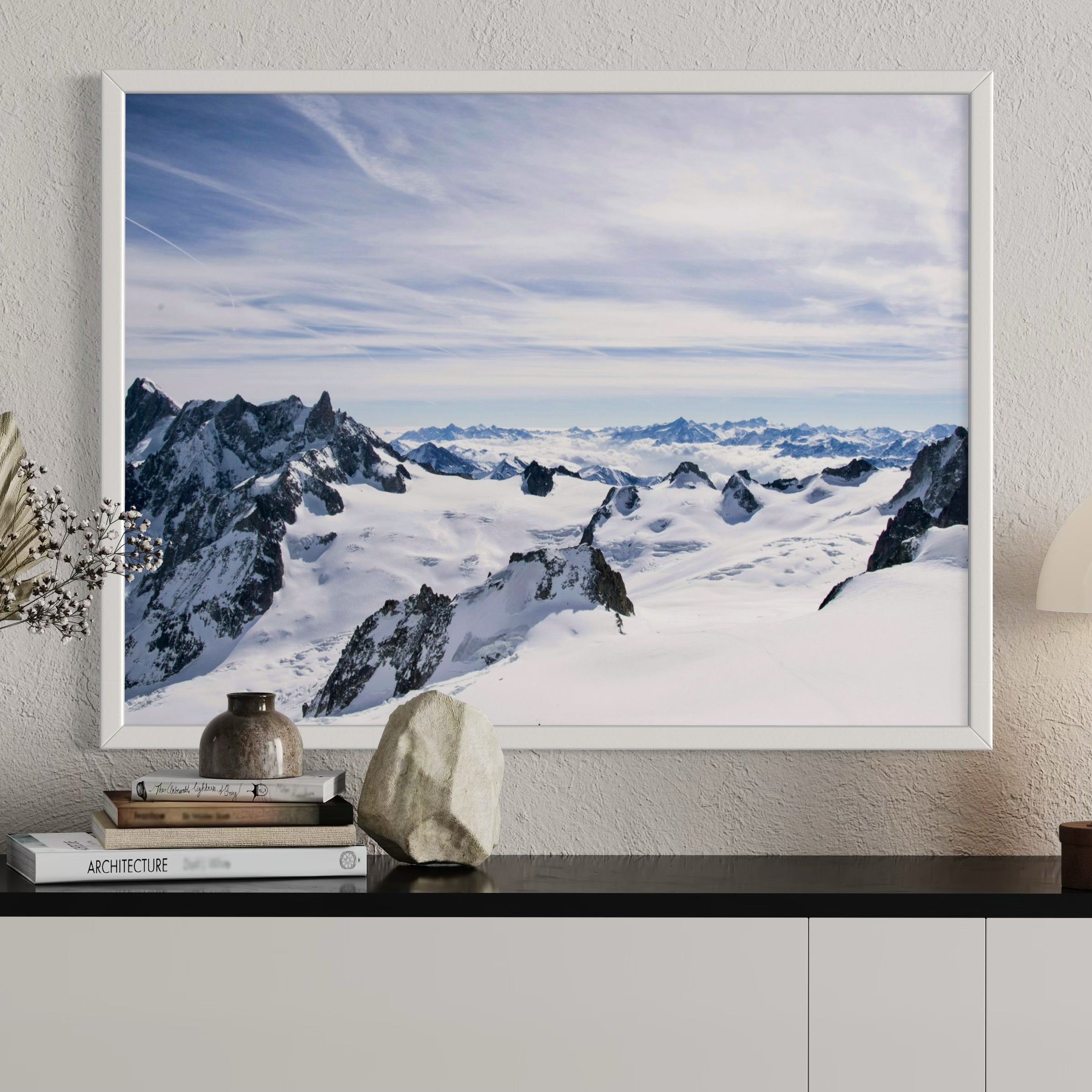 Alpine Stillness - Moderno Wall Art Wall Art