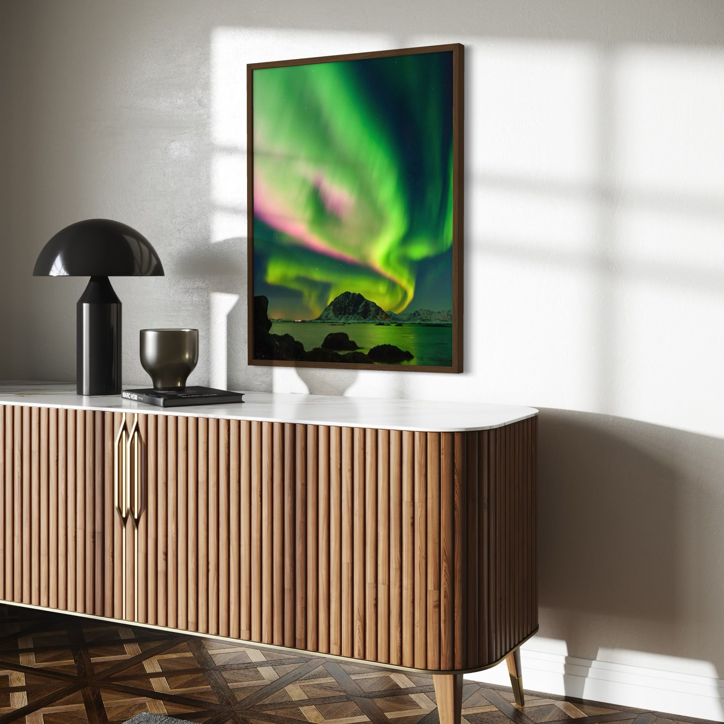 Northern Glow - Moderno Wall Art Wall Art