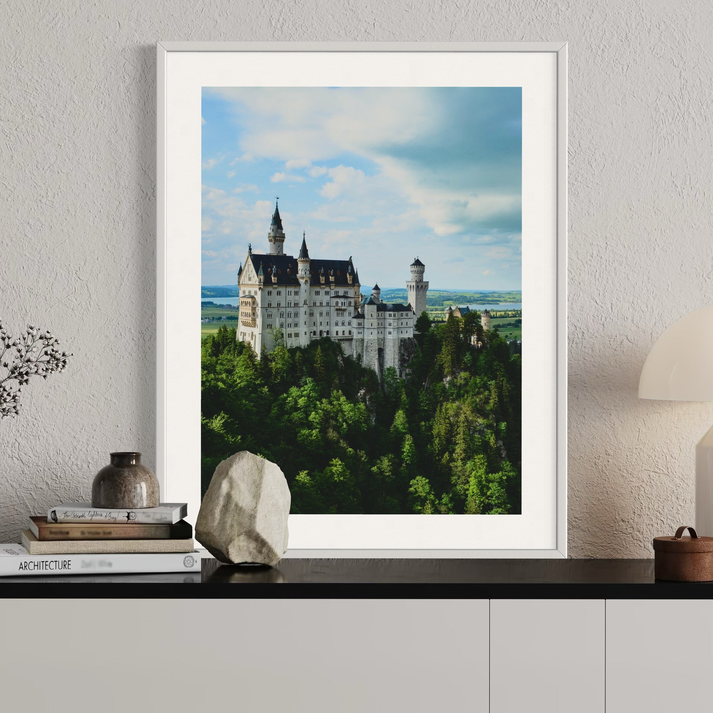 Neuschwanstein Castle - Moderno Wall Art Wall Art