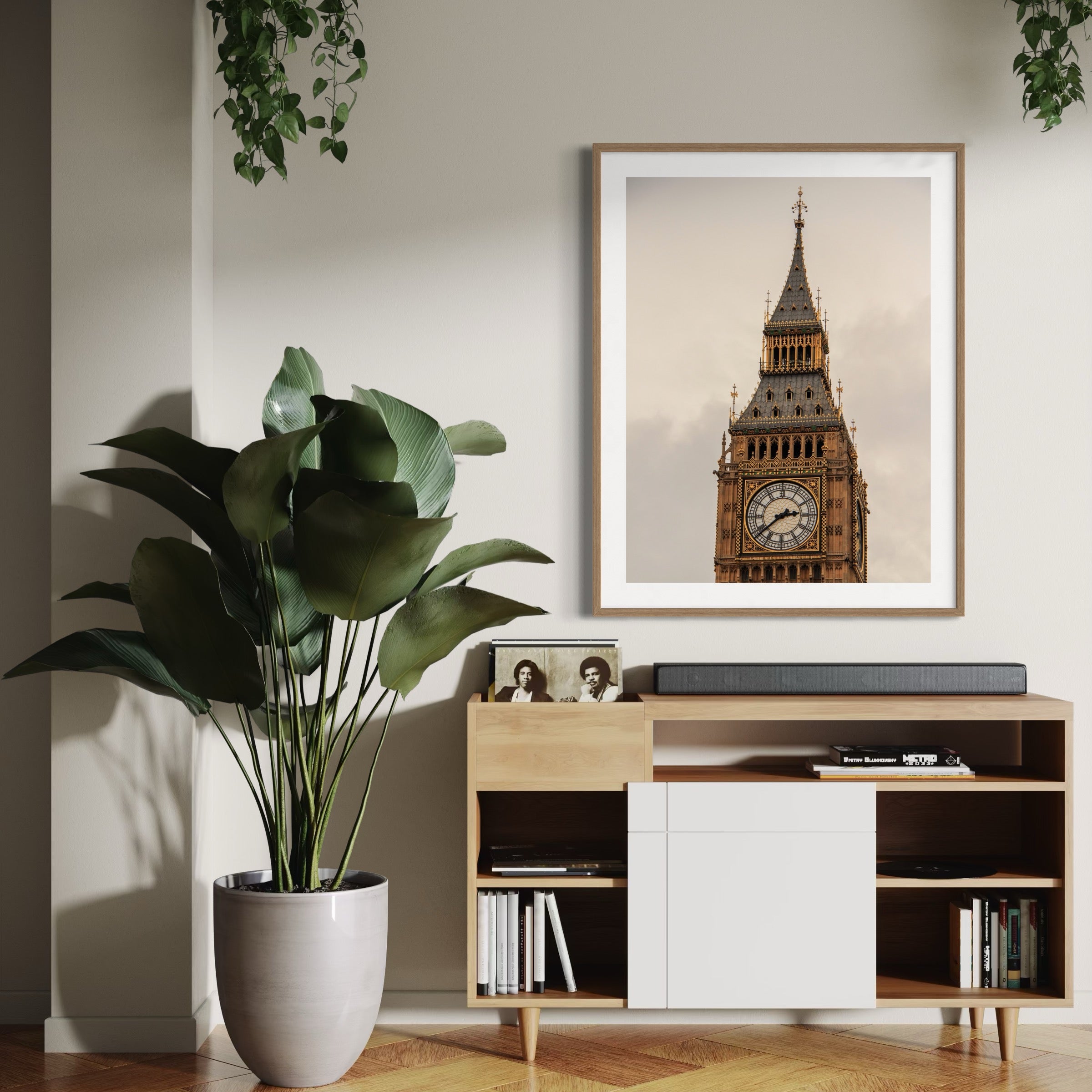 Big Ben Close-Up - Moderno Wall Art Wall Art