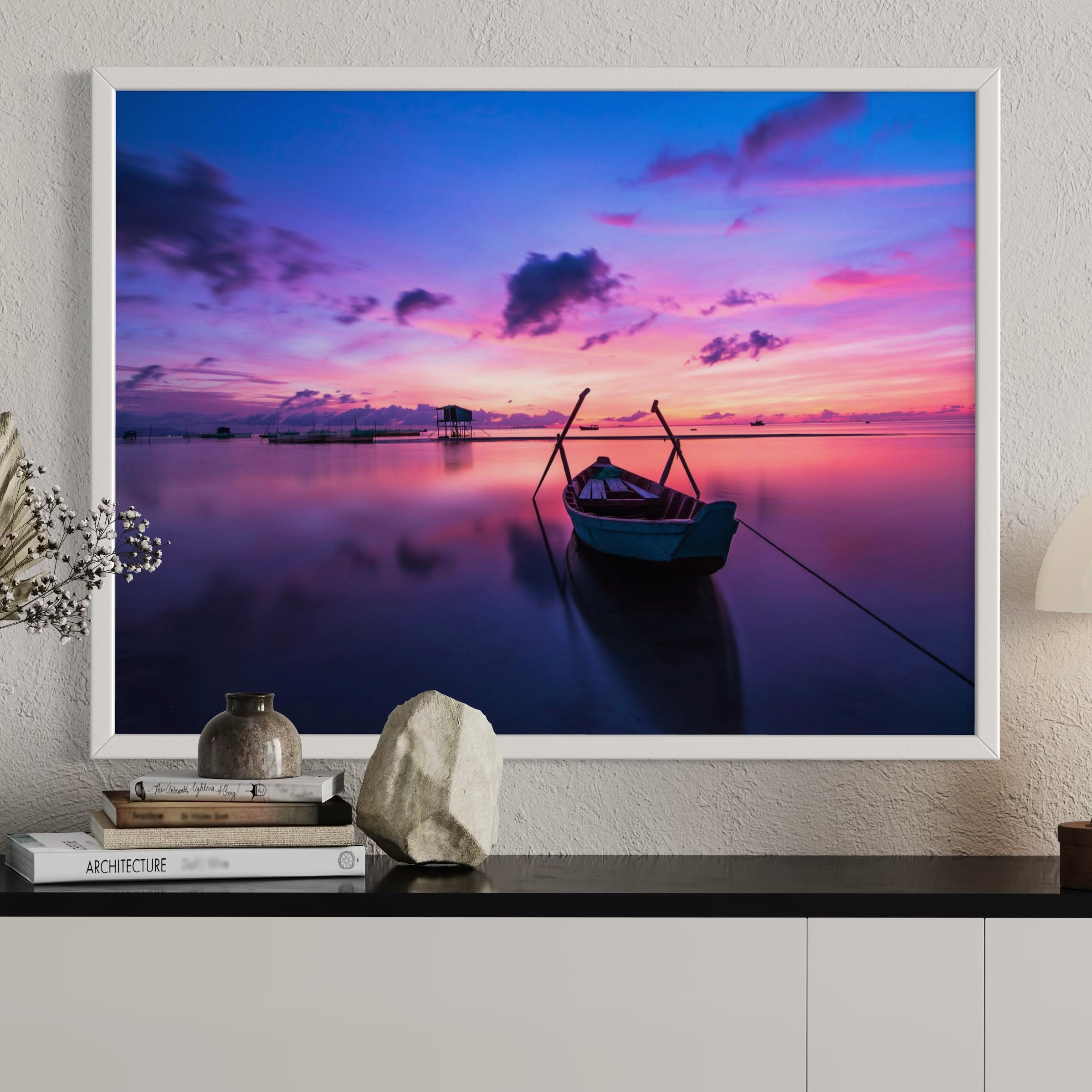 Floating in Color - Moderno Wall Art Wall Art