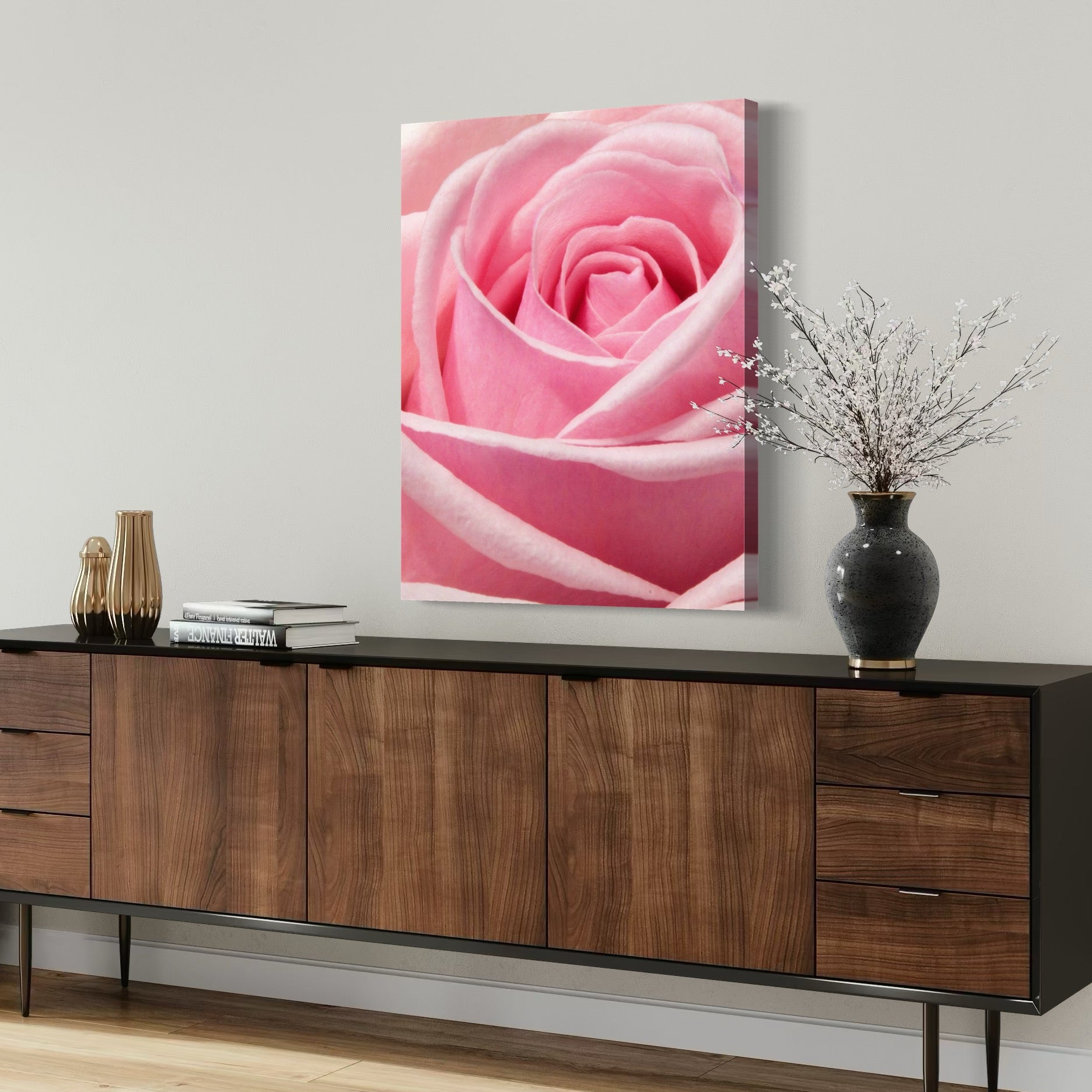 Unfolding Beauty - Moderno Wall Art