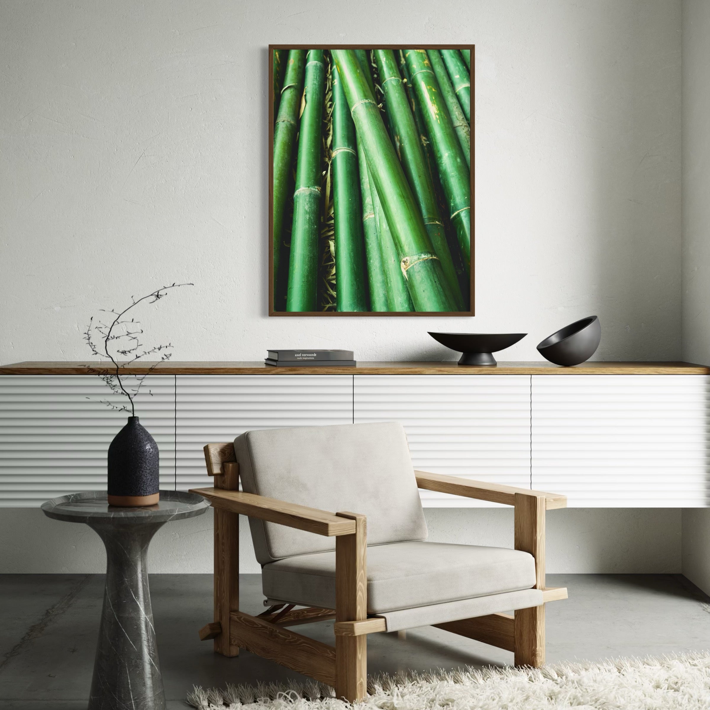 Bamboo Stalks - Moderno Wall Art Wall Art