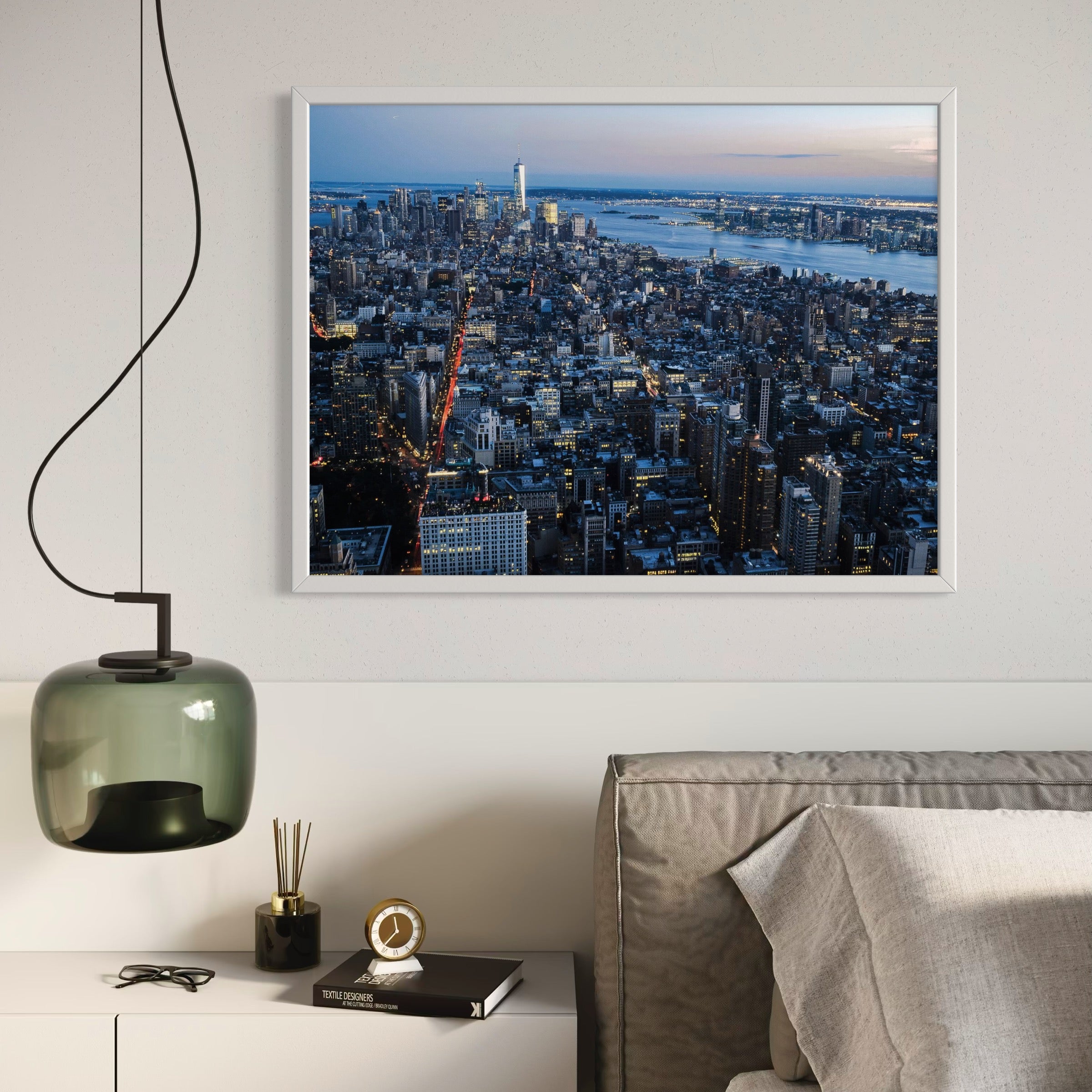 Evening in Motion - Moderno Wall Art Wall Art