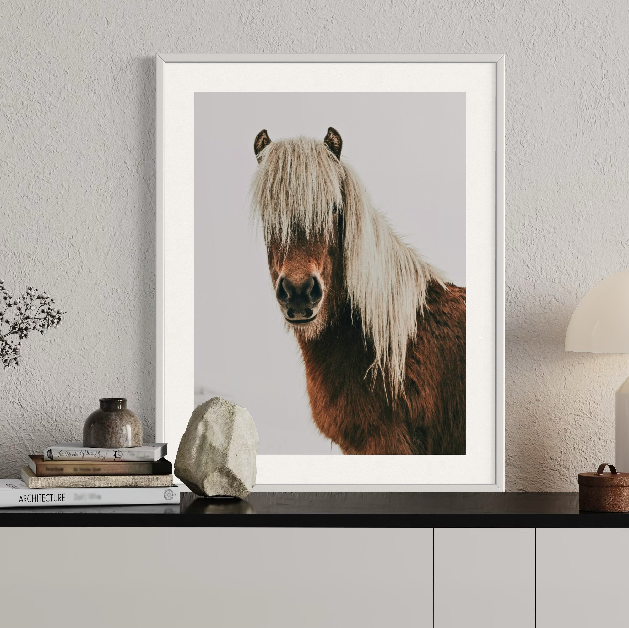 Icelandic Horse - Moderno Wall Art Wall Art