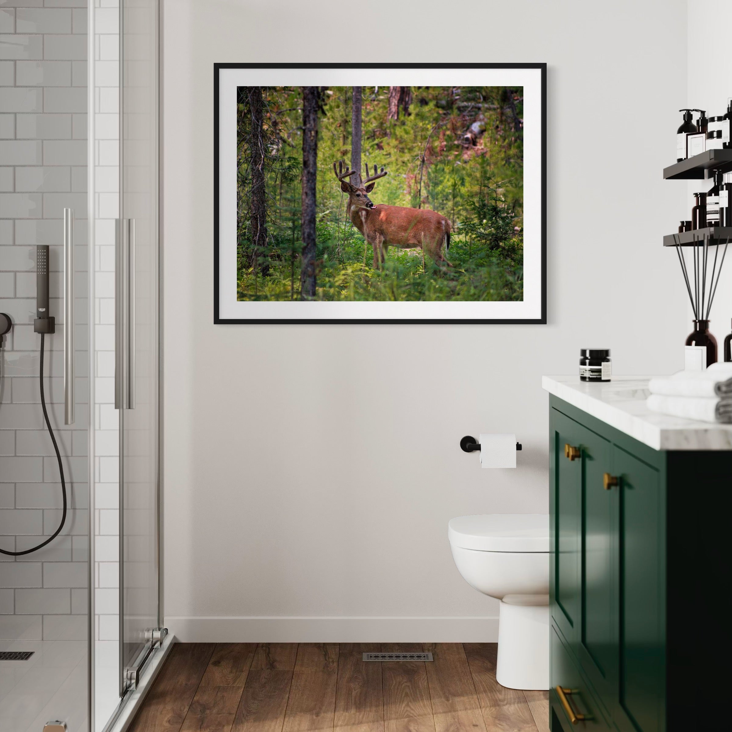 Woods Wanderer - Moderno Wall Art Wall Art