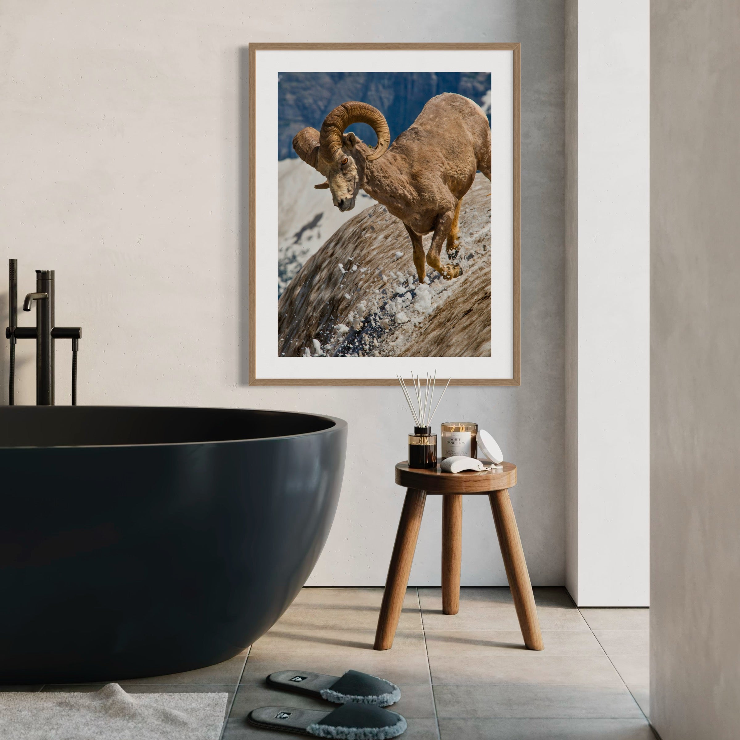 Bighorn Sheep - Moderno Wall Art Wall Art