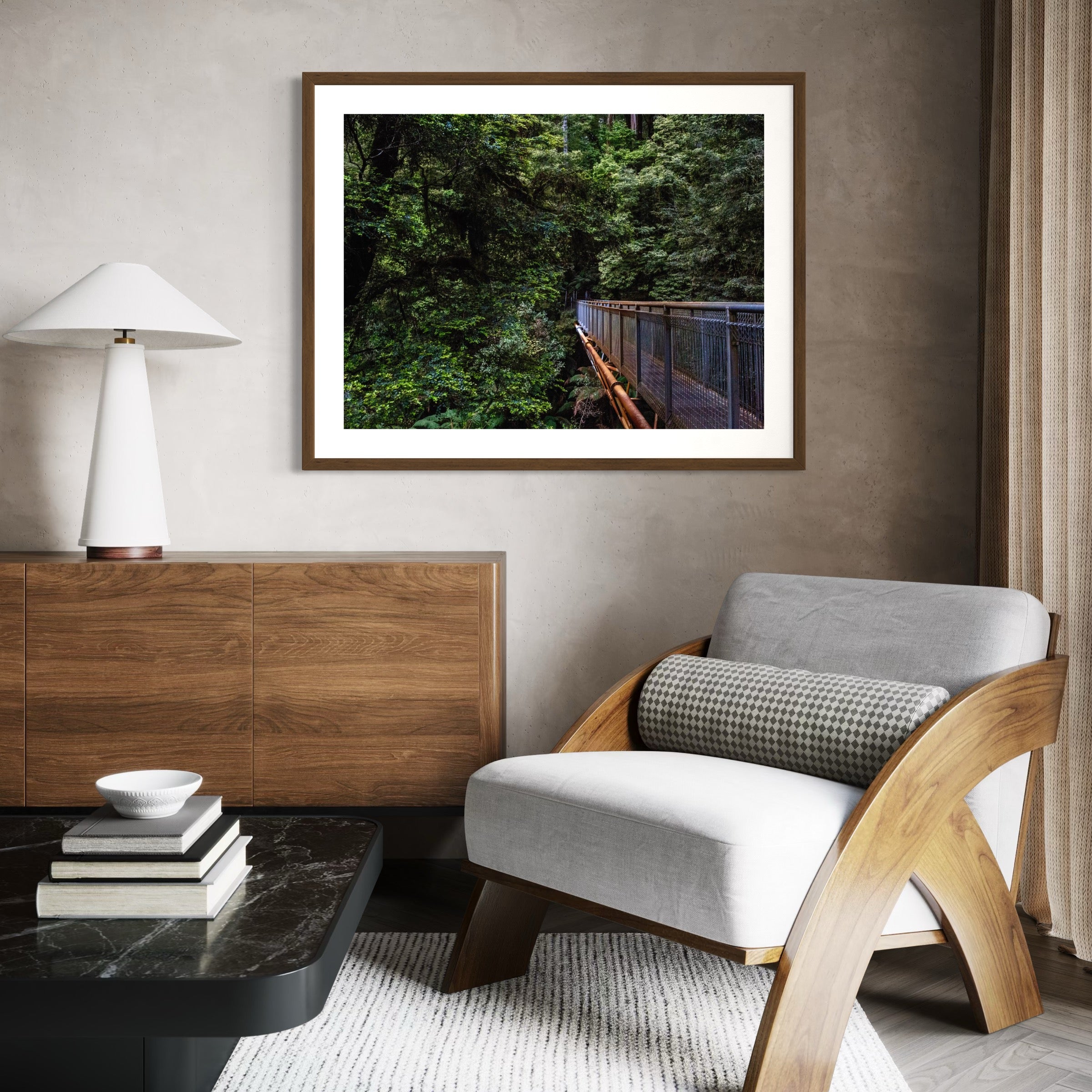 Into the Treetops - Moderno Wall Art Wall Art