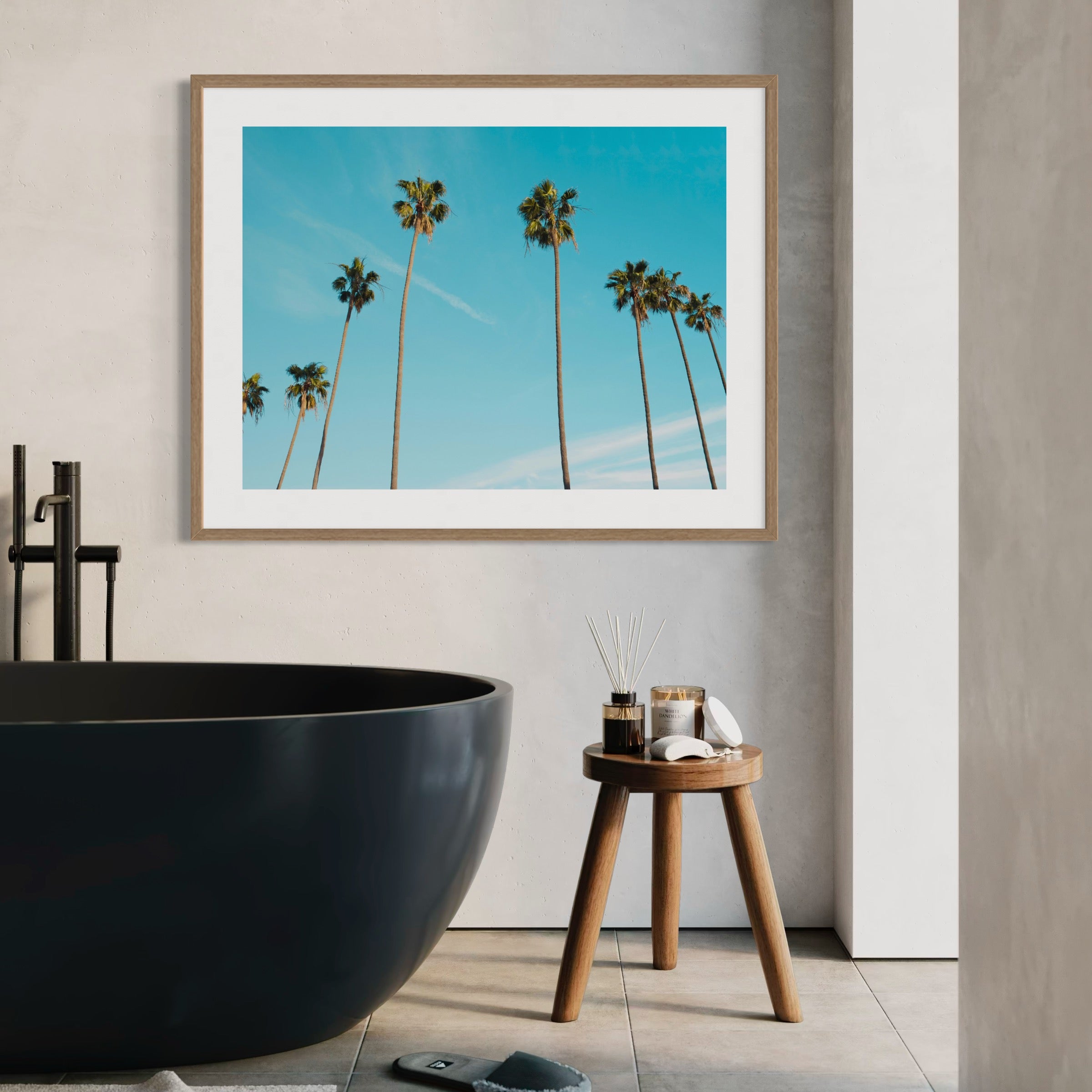 Skyward Palms - Moderno Wall Art Wall Art