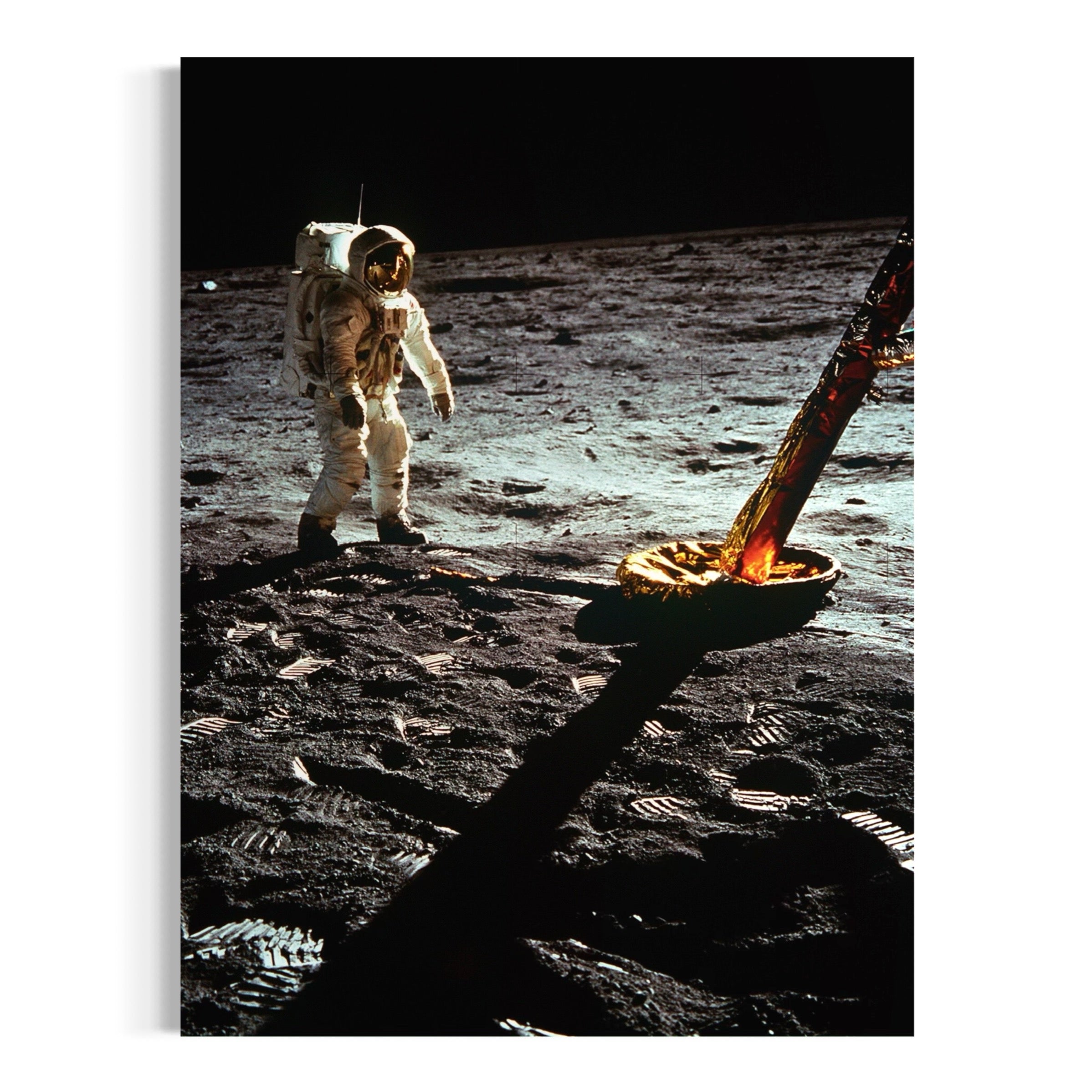 First Steps Beyond Earth - Moderno Wall Art Wall Art