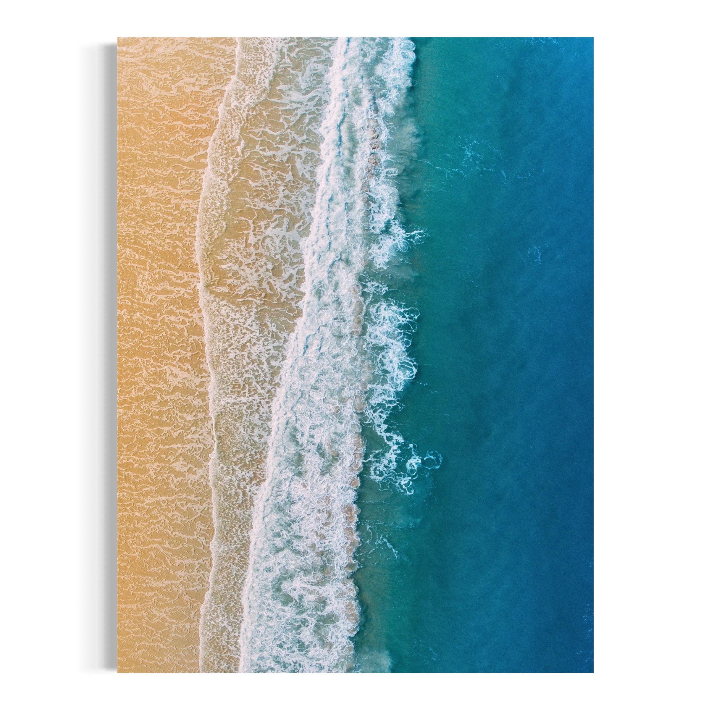 Sea Meets Shore - Moderno Wall Art Wall Art