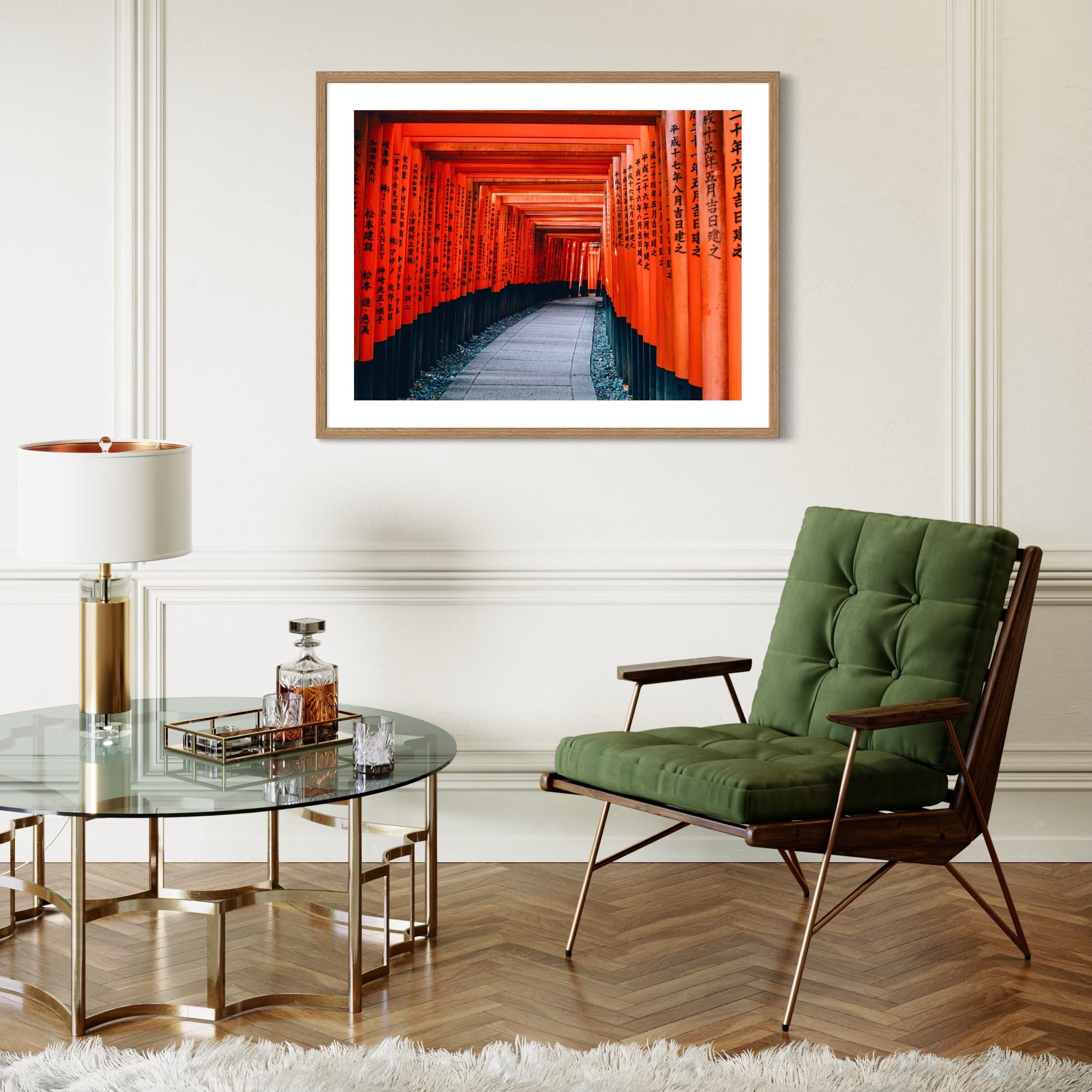 Kyoto’s Sacred Trail - Moderno Wall Art Wall Art