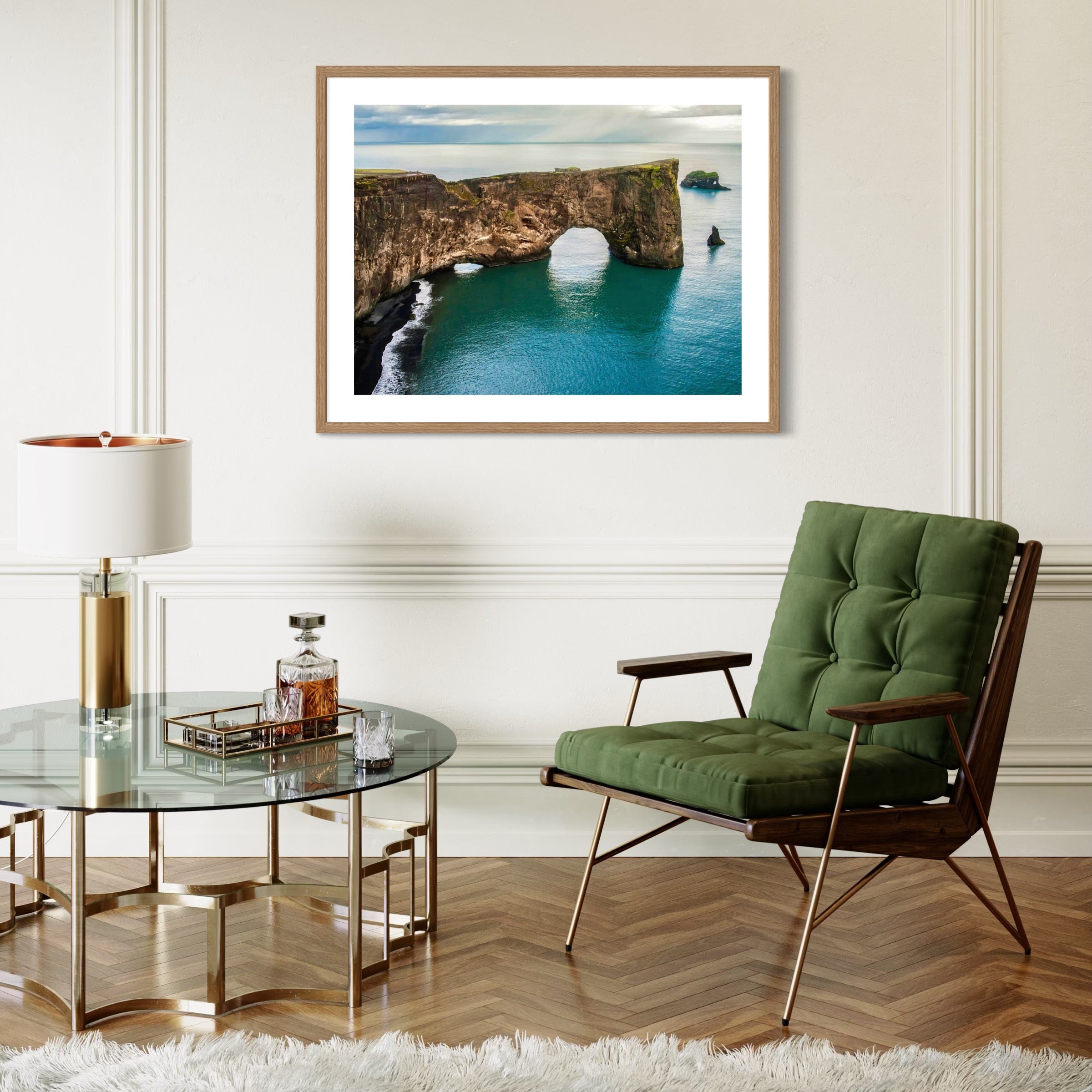 Dyrhólaey Seascape - Moderno Wall Art Wall Art