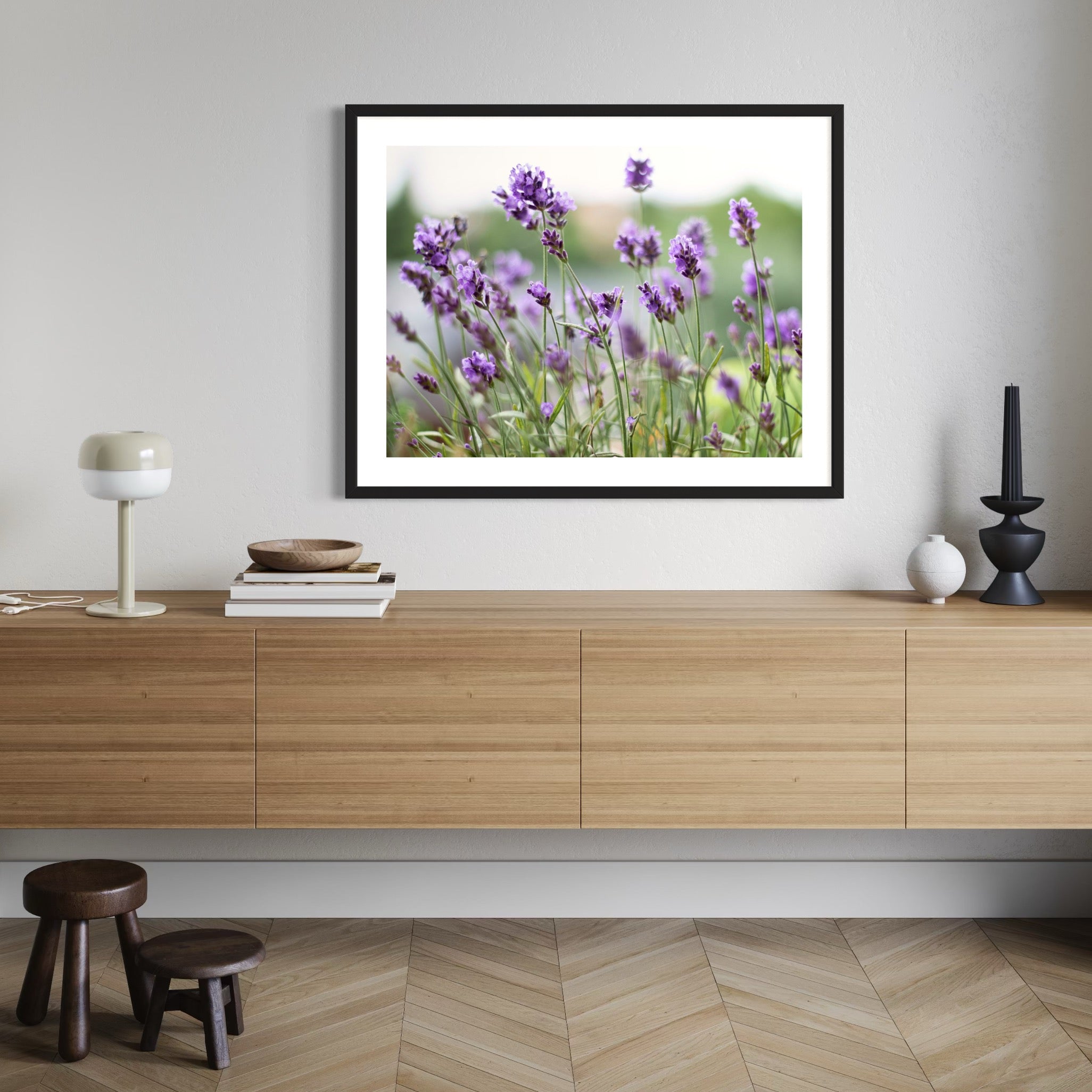 Lavender Haze - Moderno Wall Art Wall Art