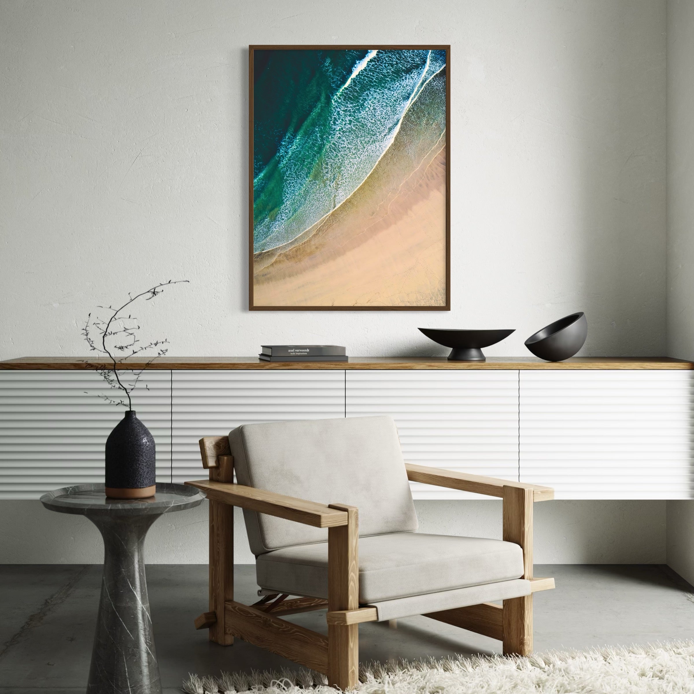 Ocean’s Whisper - Moderno Wall Art Wall Art