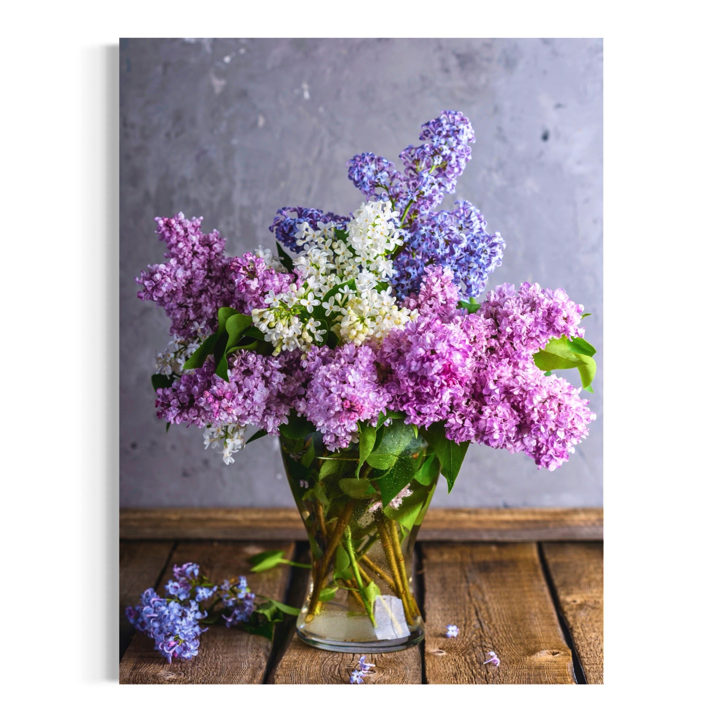 Lilac Bouquet - Moderno Wall Art Wall Art