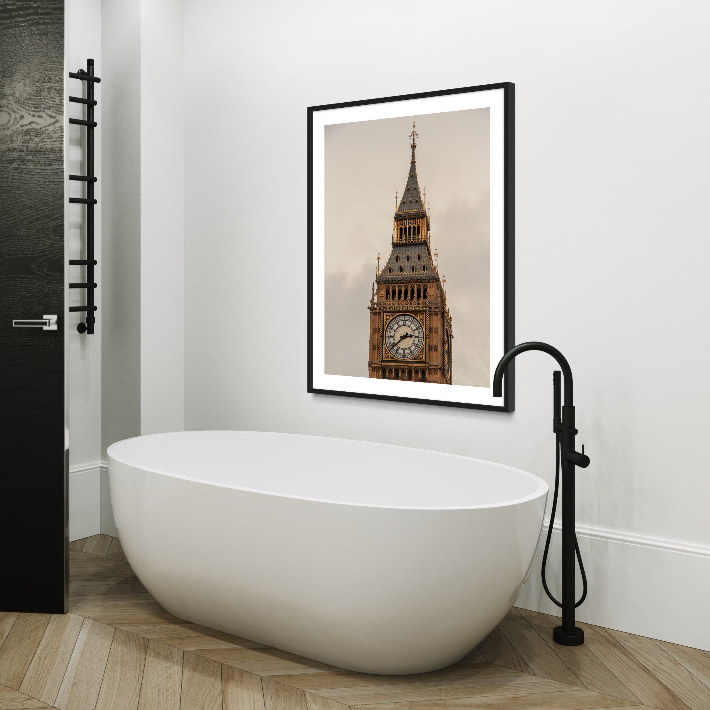 Big Ben Close-Up - Moderno Wall Art Wall Art