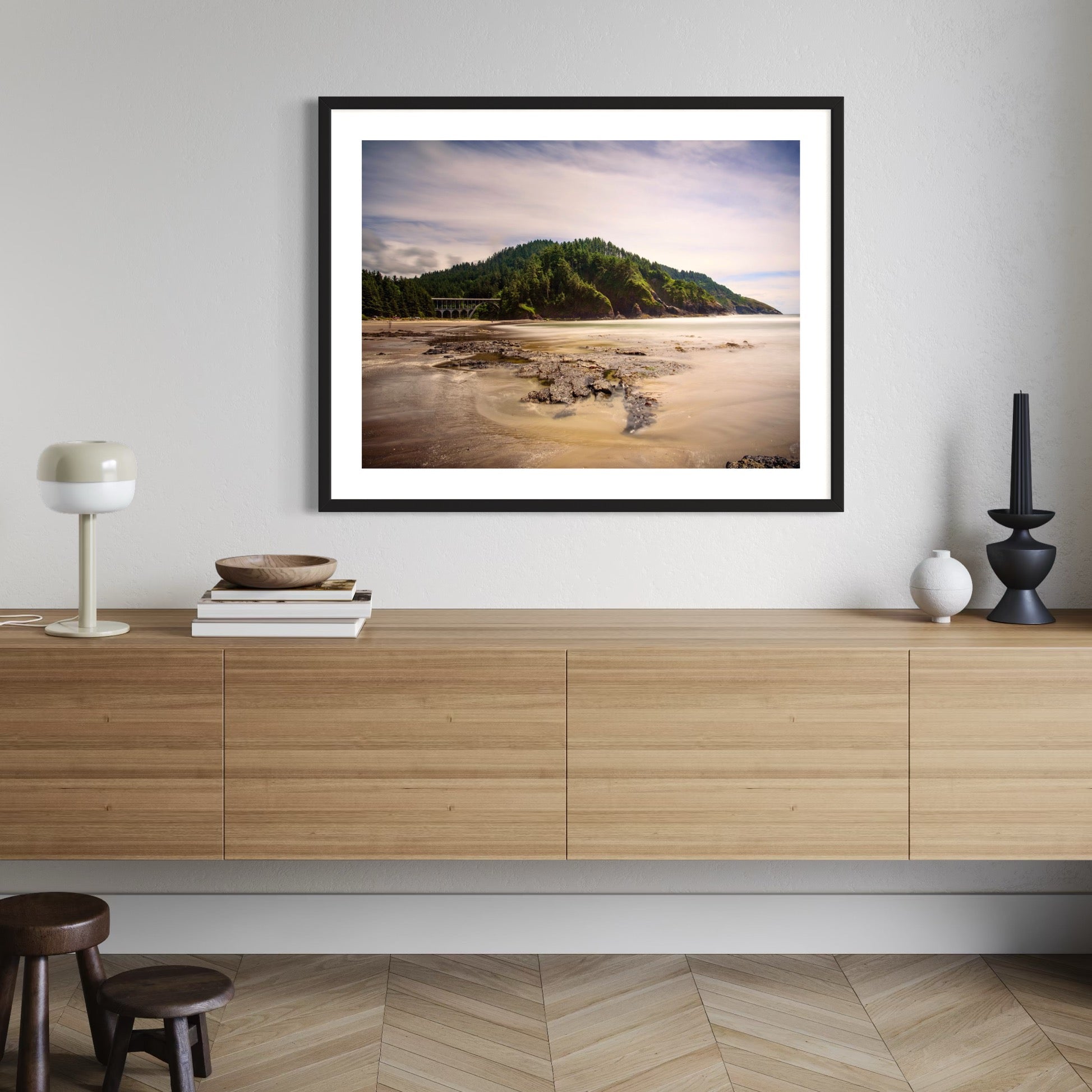 Coastal Stillness - Moderno Wall Art Wall Art