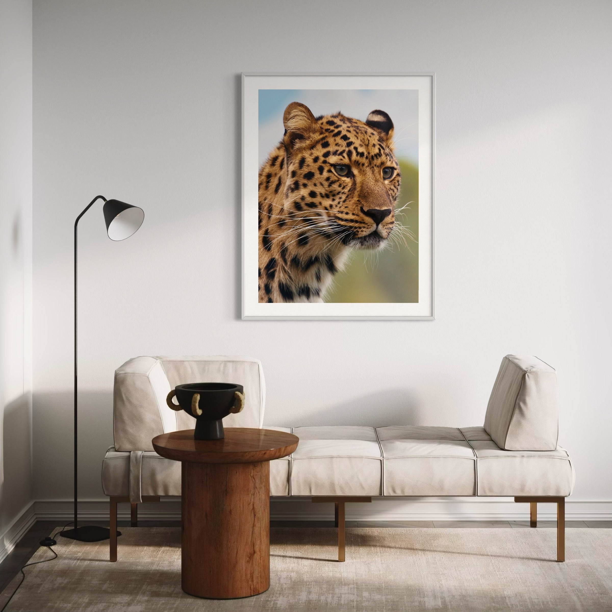 Leopard in the Wild - Moderno Wall Art Wall Art