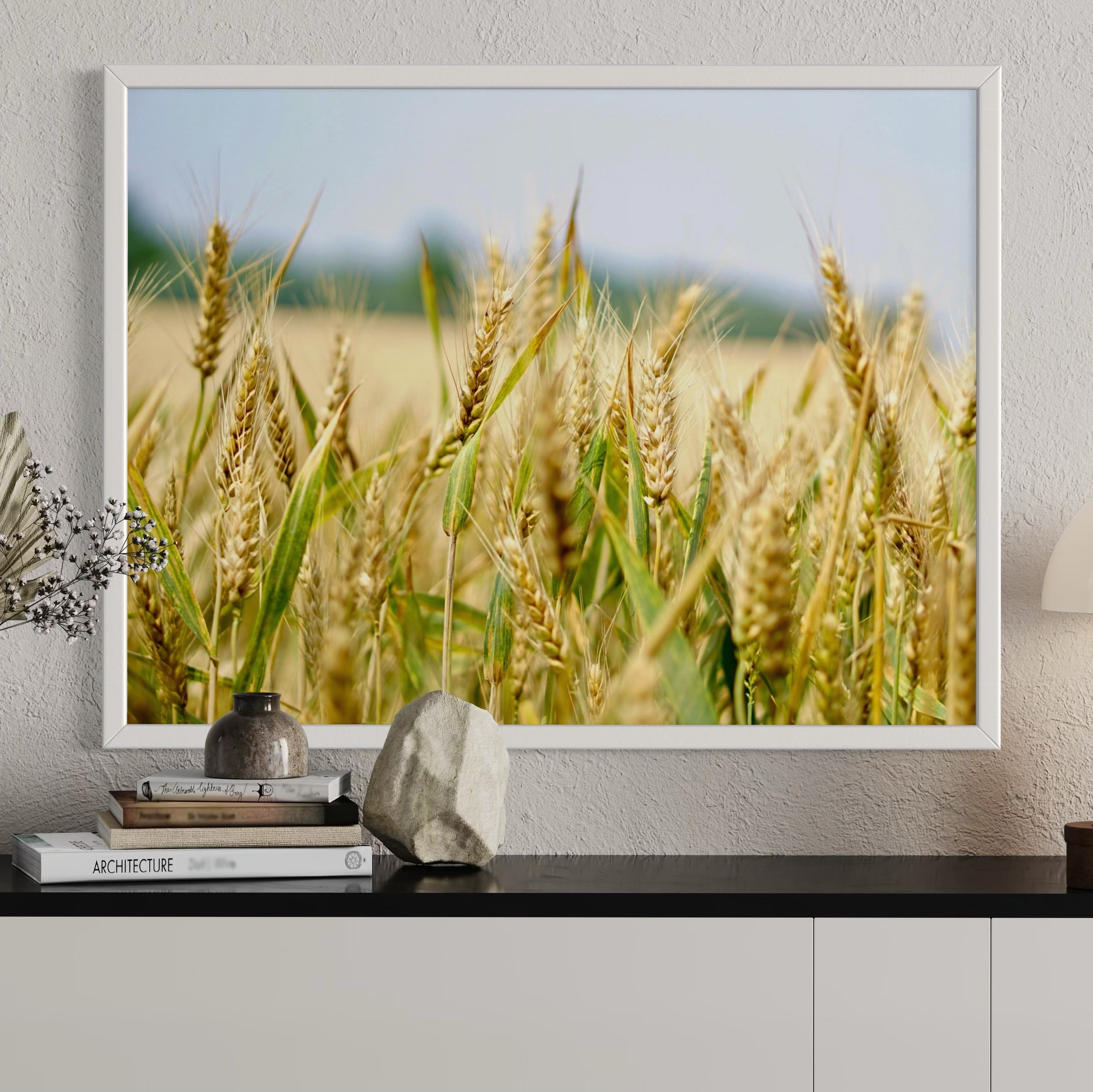 Grains of Summer - Moderno Wall Art Wall Art