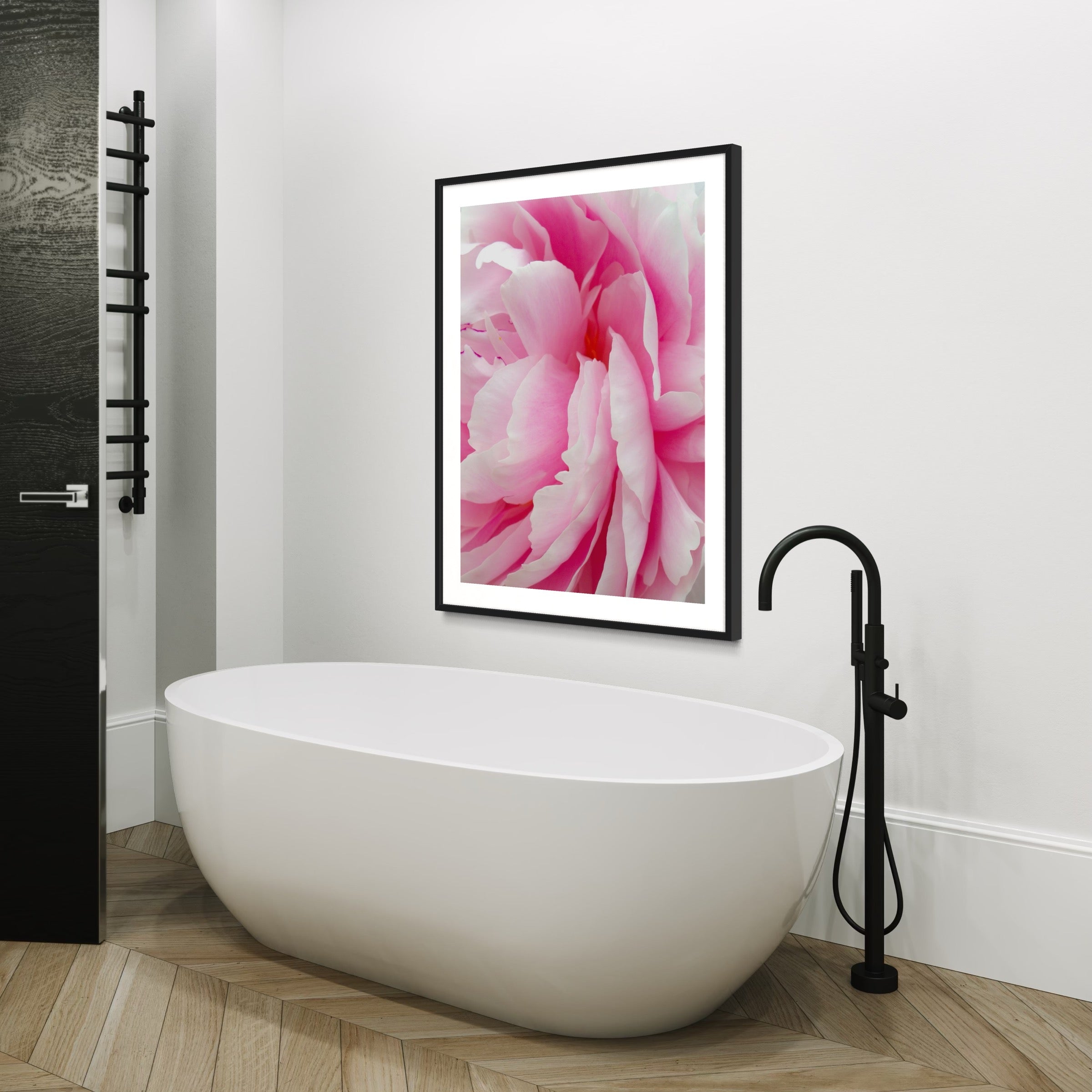 Soft Pink Peony - Moderno Wall Art Wall Art