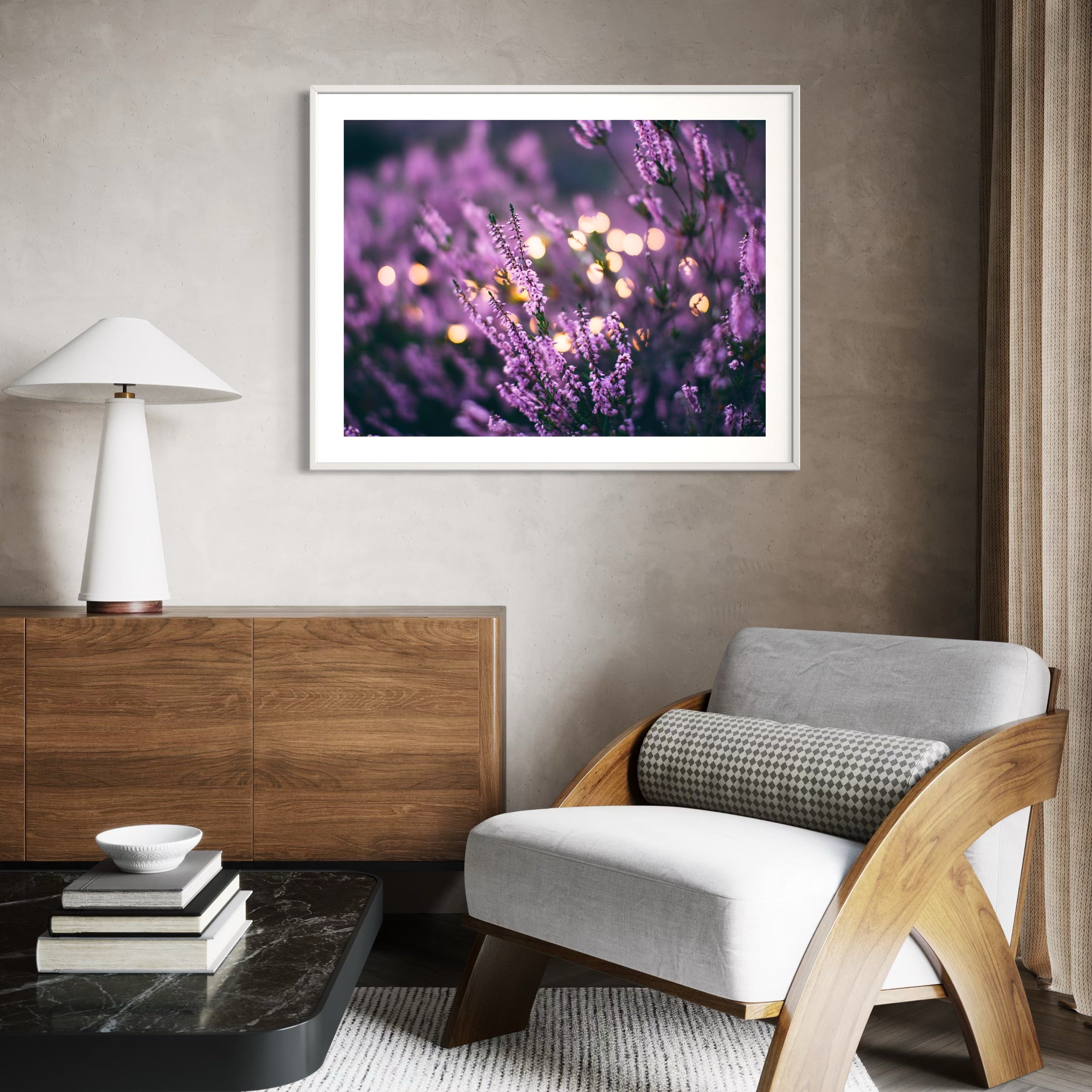 Lavender Dreamscape - Moderno Wall Art Wall Art